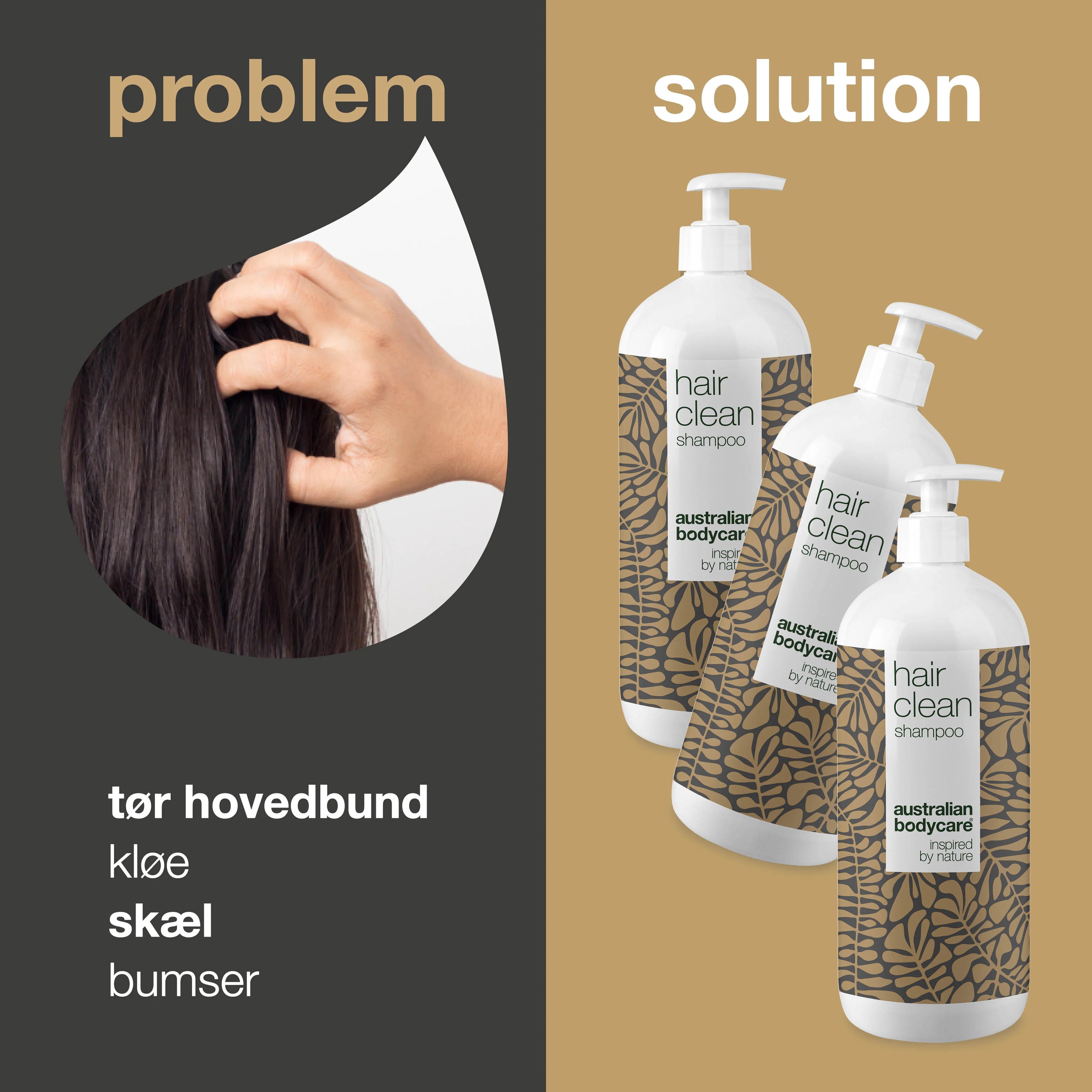 3 for 2 shampoo 1000 ml - pakketilbud — Pakketilbud med 3 shampoos (1000 ml) - Image 2