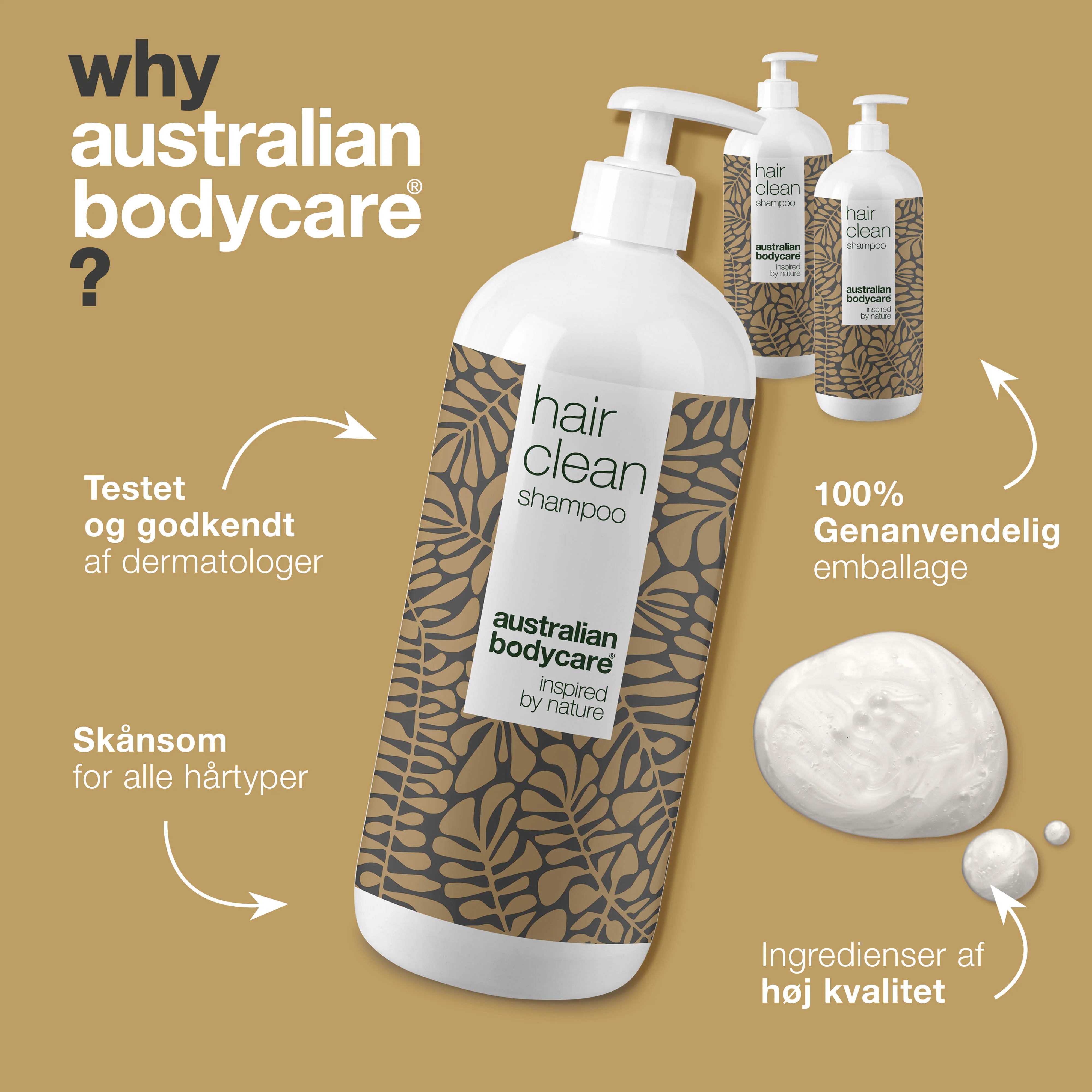 3 for 2 shampoo 1000 ml - pakketilbud — Pakketilbud med 3 shampoos (1000 ml) - Image 4