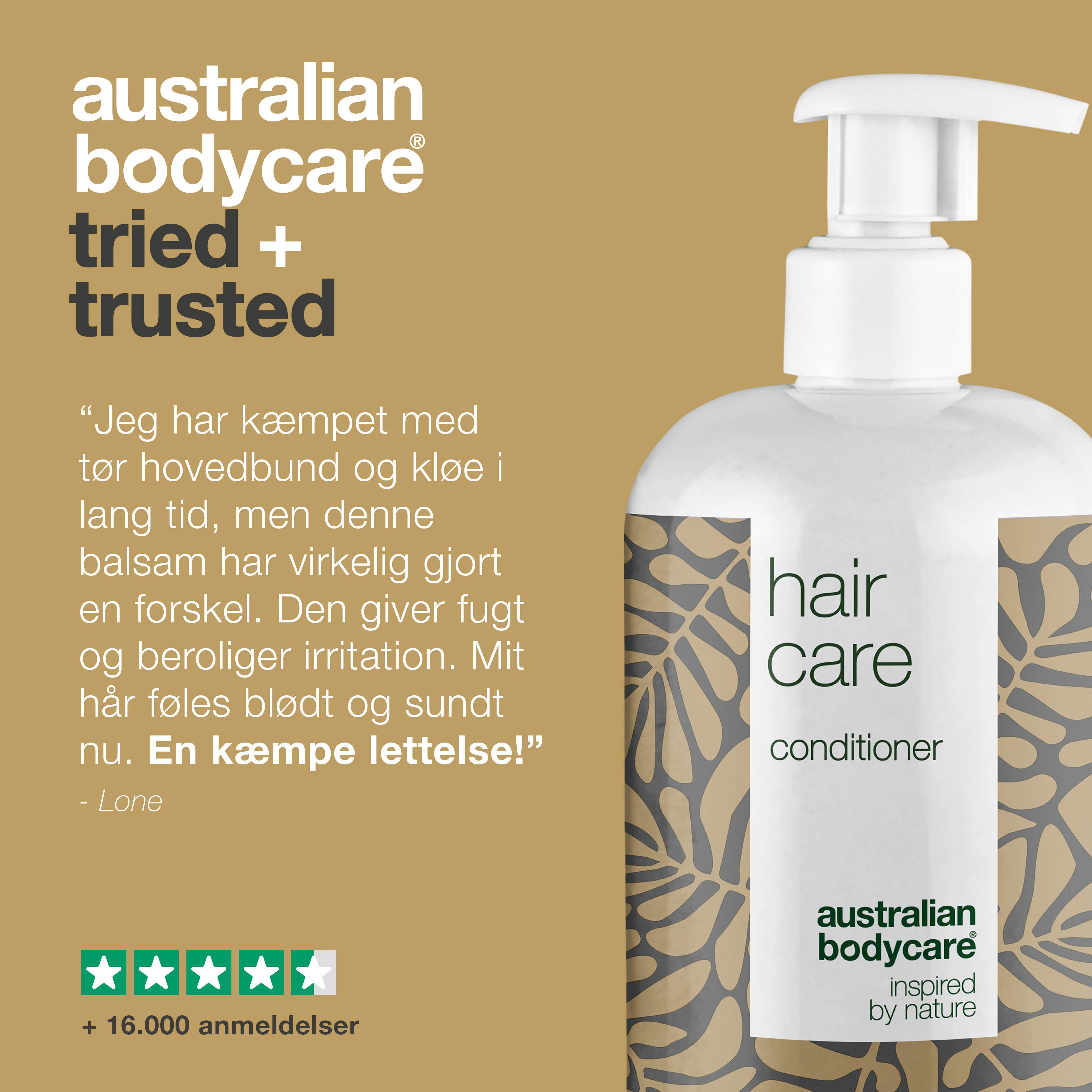4 for 3 Hair Care Conditioner 500 ml - pakketilbud — Pakketilbuddet indeholder 4 balsam (500 ml): Tea Tree Oil. - Image 5