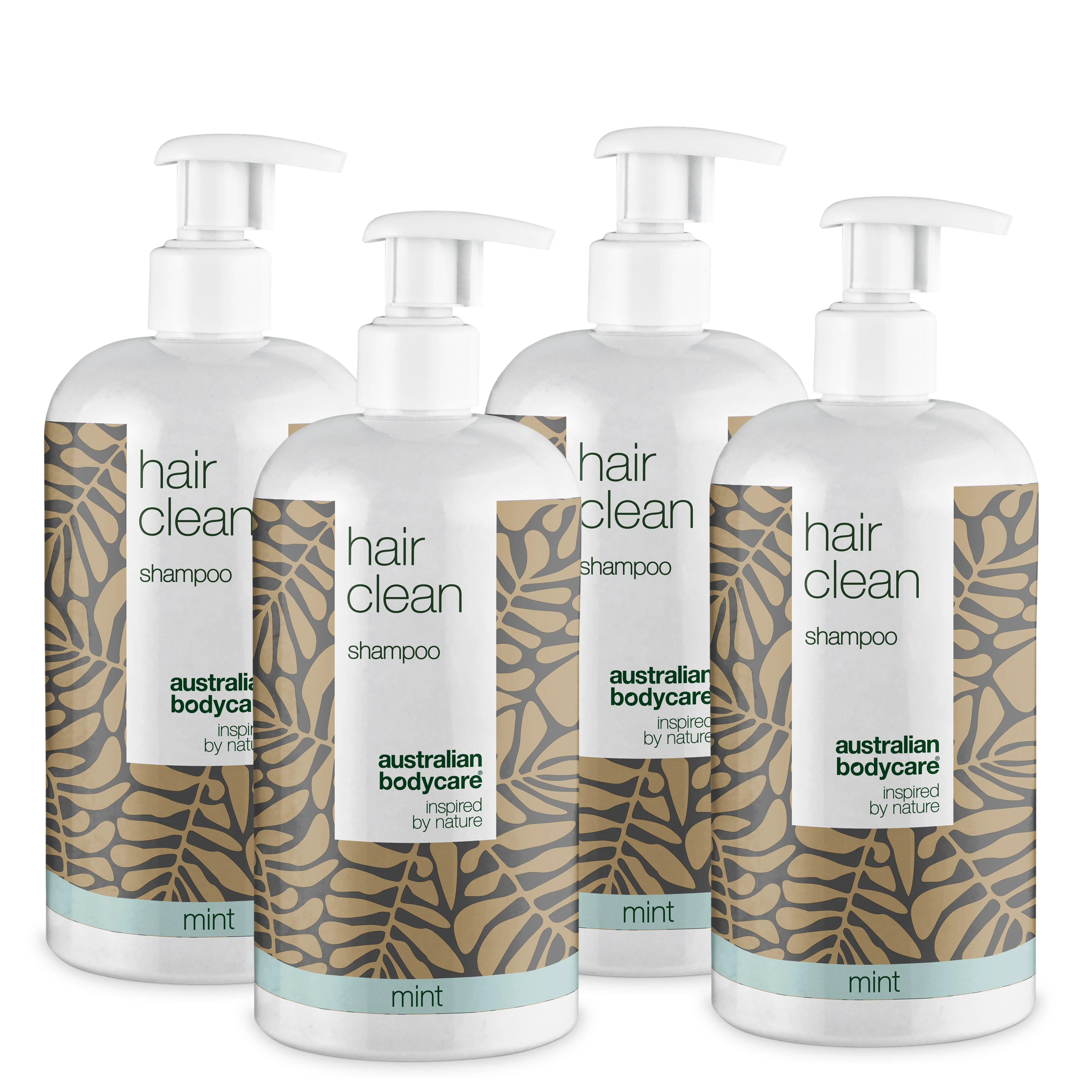 4 for 3 Tea Tree shampoo 500 ml Mint - pakketilbud — Pakketilbud med 4 shampoos (500 ml): Tea Tree Oil Mint