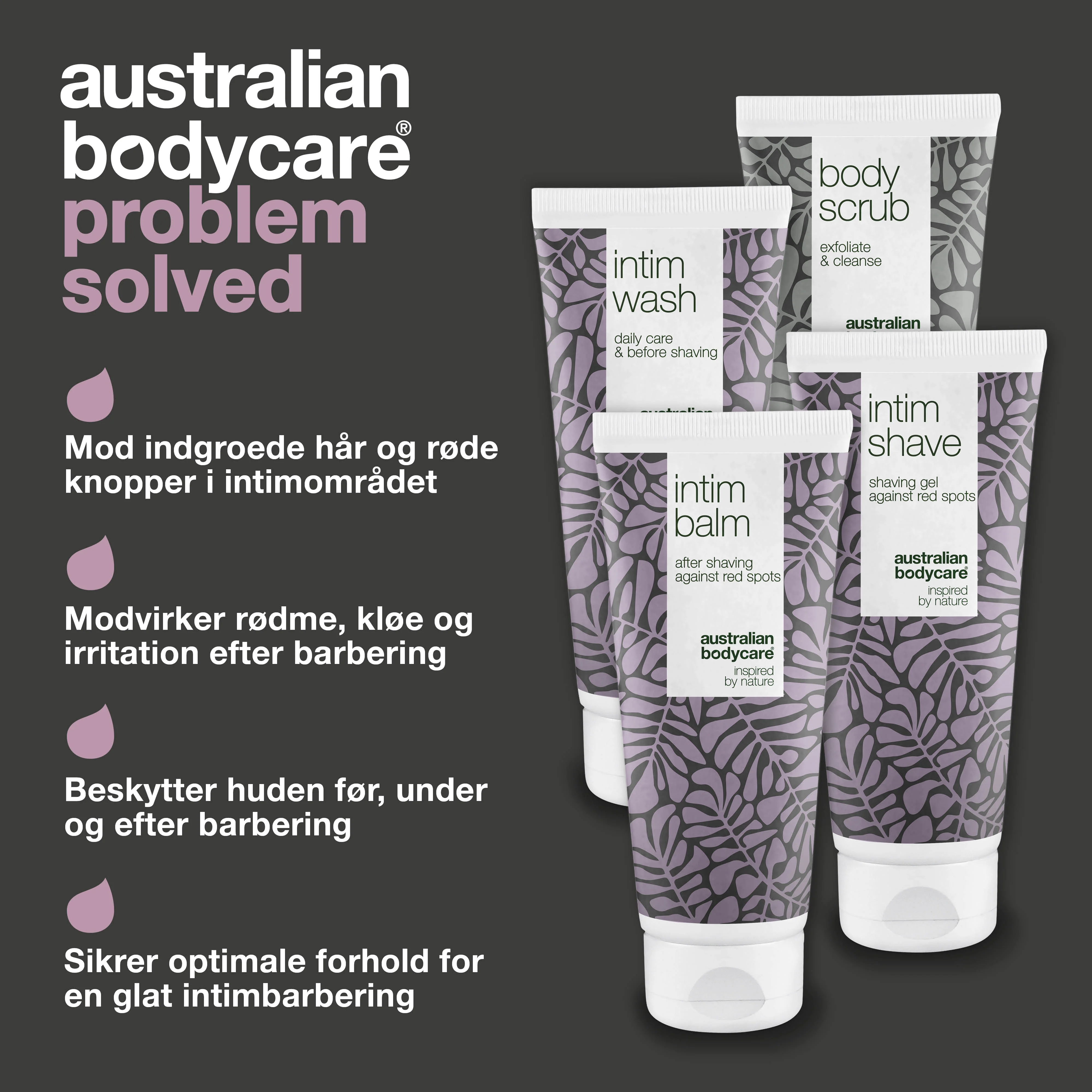 4-pak til intimbarbering mod røde knopper og indgroede hår — 4 produkter mod barberknopper og skægpest i intimområdet - Image 3