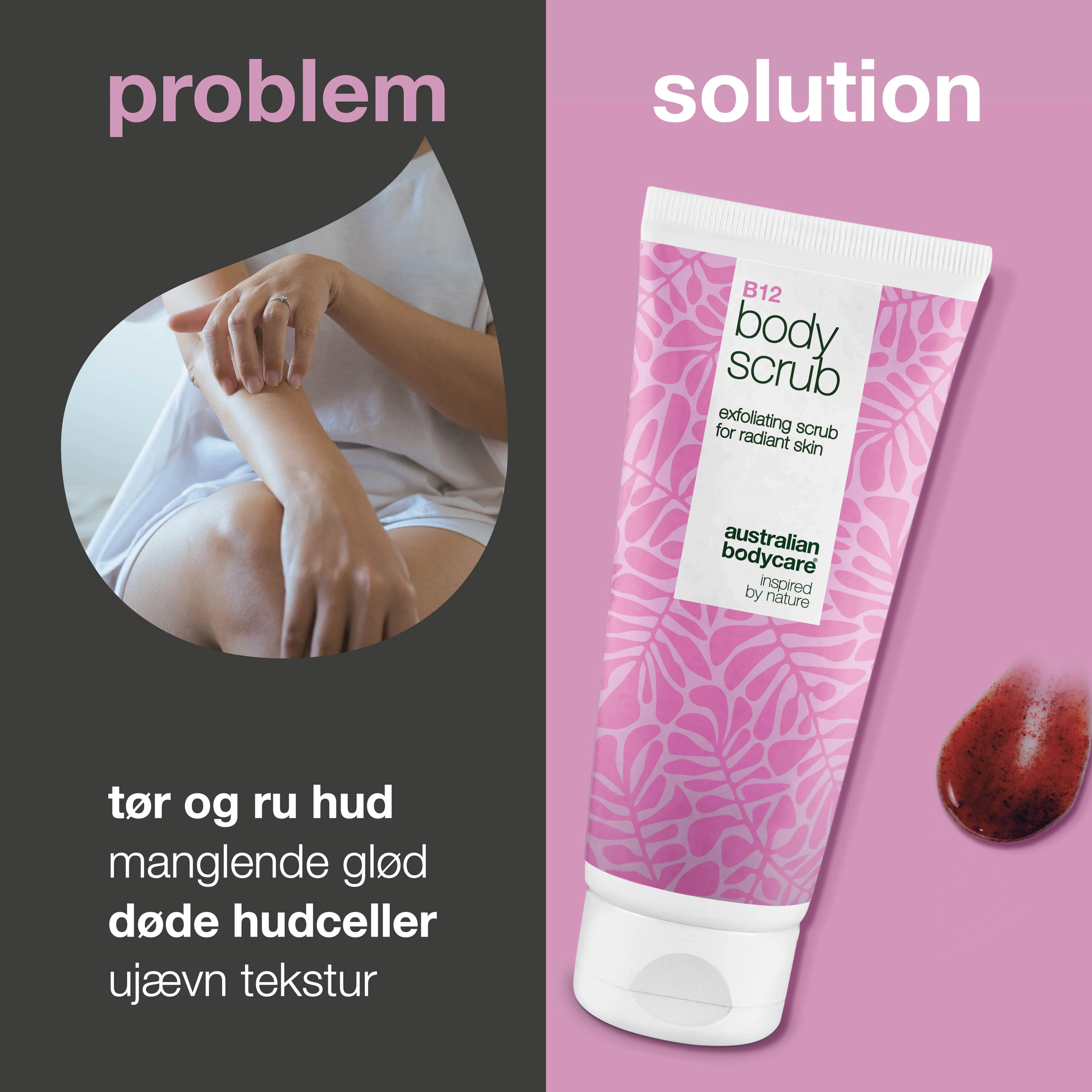 B12 Body Scrub – Eksfoliér og fugt for en blød, strålende hud — Få en fornyet hud med B12 Body Scrub. Eksfolierer og fugter, så huden efterlades blød, glat og strålende. - Image 2