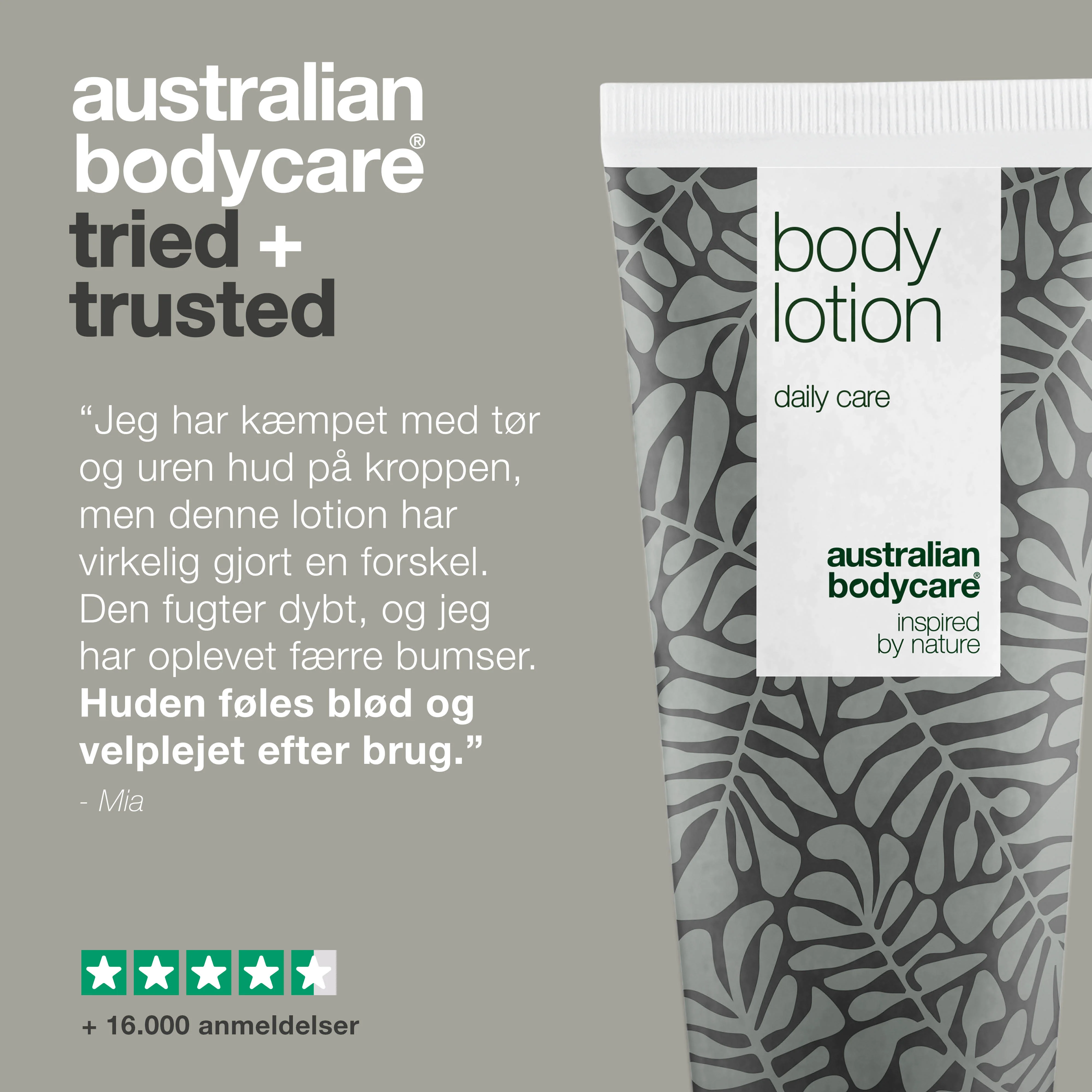 Body Lotion til tør hud og mod bumser — Fugtgivende creme til tør og uren hud på kroppen - Image 5