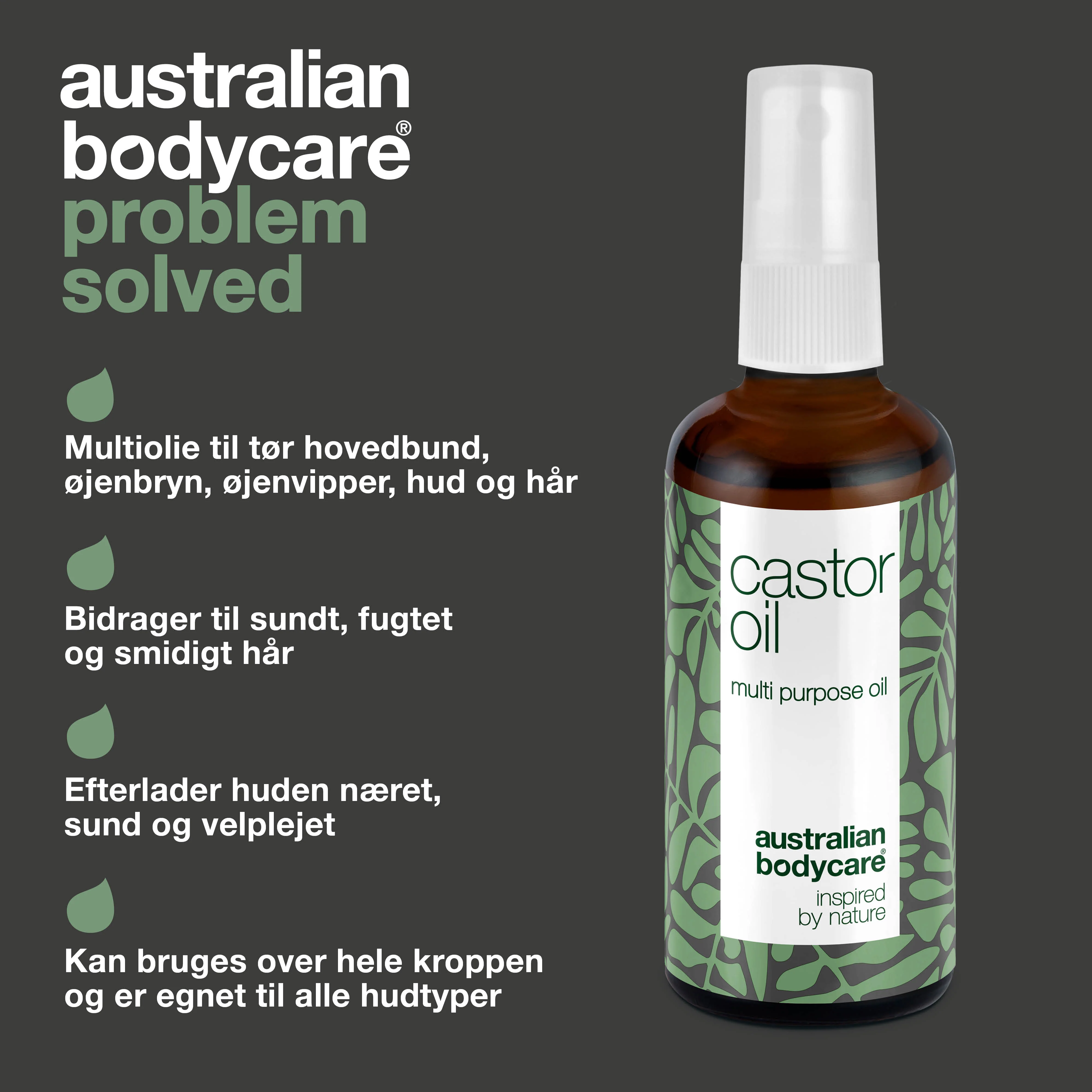 Castor Oil – Plejende ricinusolie til hud og hår — Fugtgivende ricinusolie til hud, hår, bryn og vipper. Lindrer tørhed og plejer irriteret hovedbund. 100 % naturlig olie. - Image 3