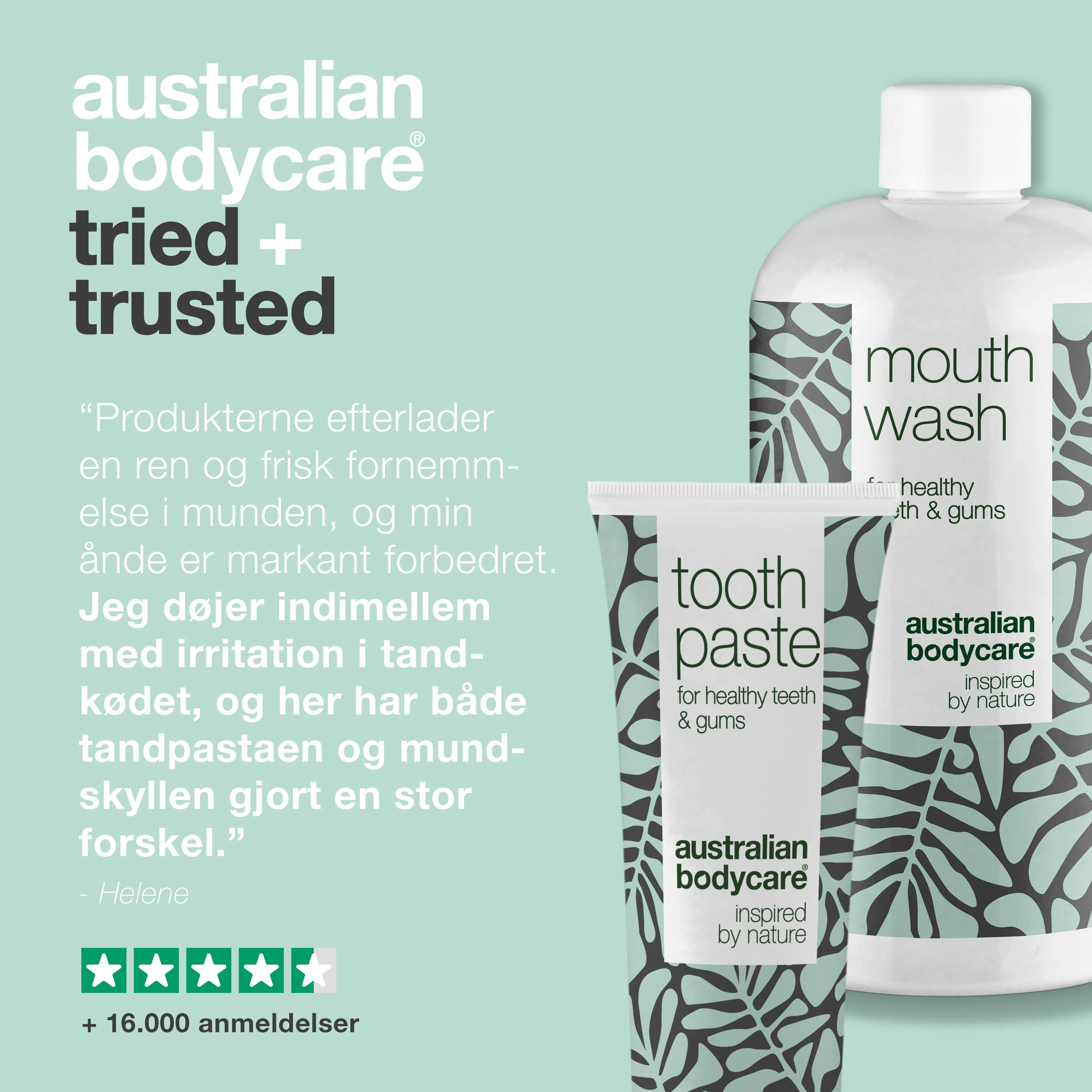 Daglig plejepakken til tunge, tandkød og tænder — 9 Tea Tree Oil mundprodukter mod dårlig ånde og pleje ved svamp - Image 5