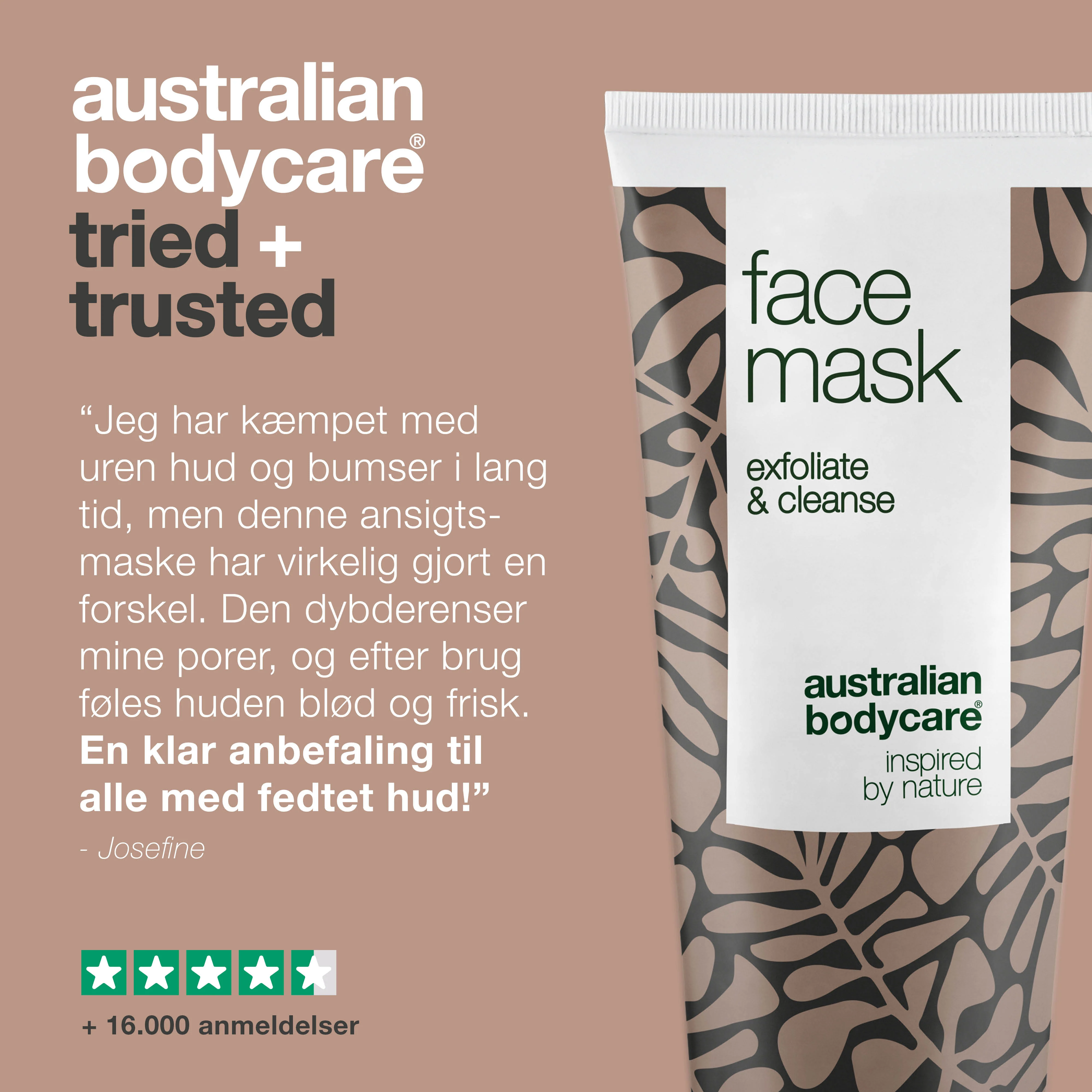 Ansigtsmaske til uren og fedtet hud — Dybderensende ansigtsmaske mod hudorme og bumser - Image 5