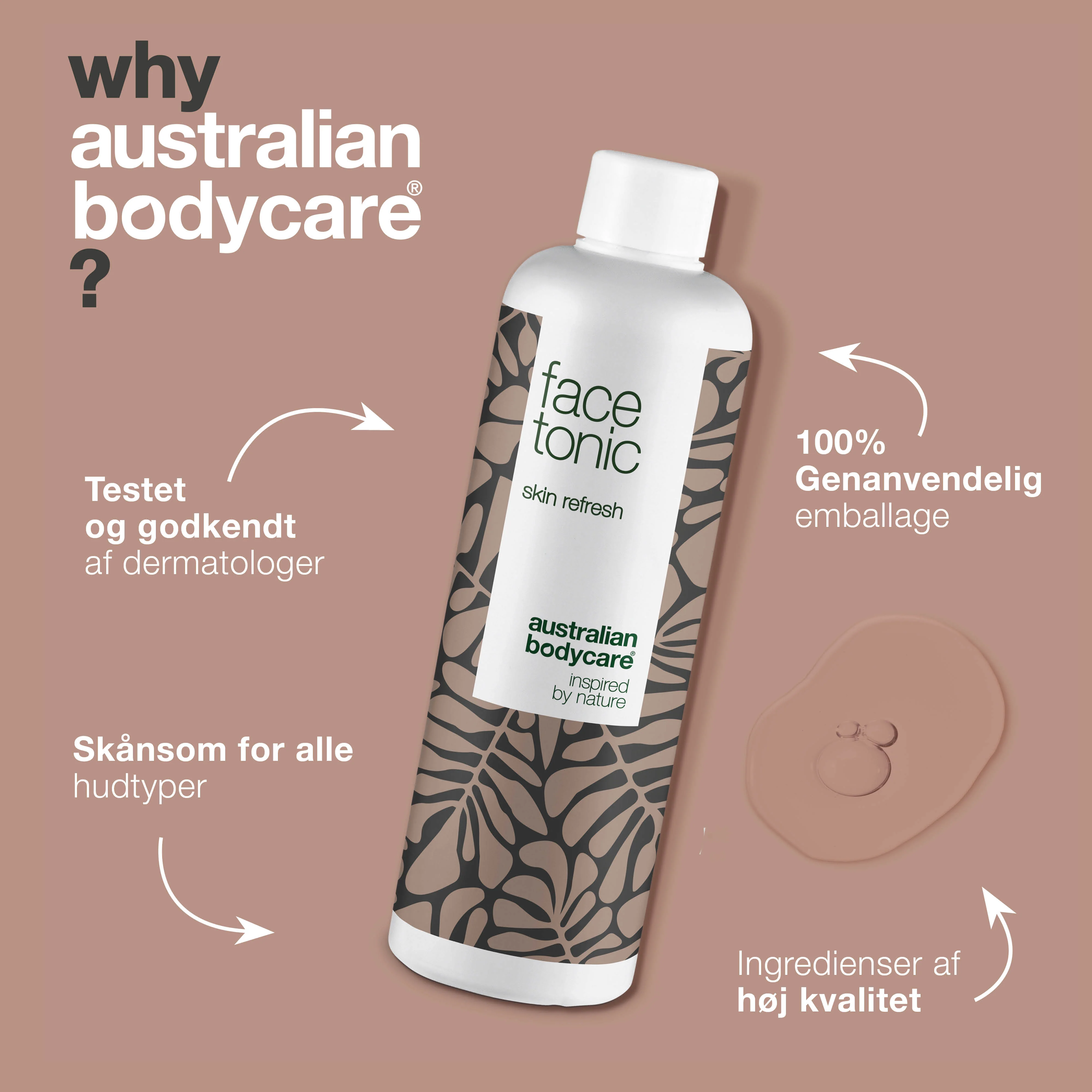Skin tonic til daglig dybderens — Dybderensende tonic med Tea Tree Oil mod bumser og hudorme - Image 4