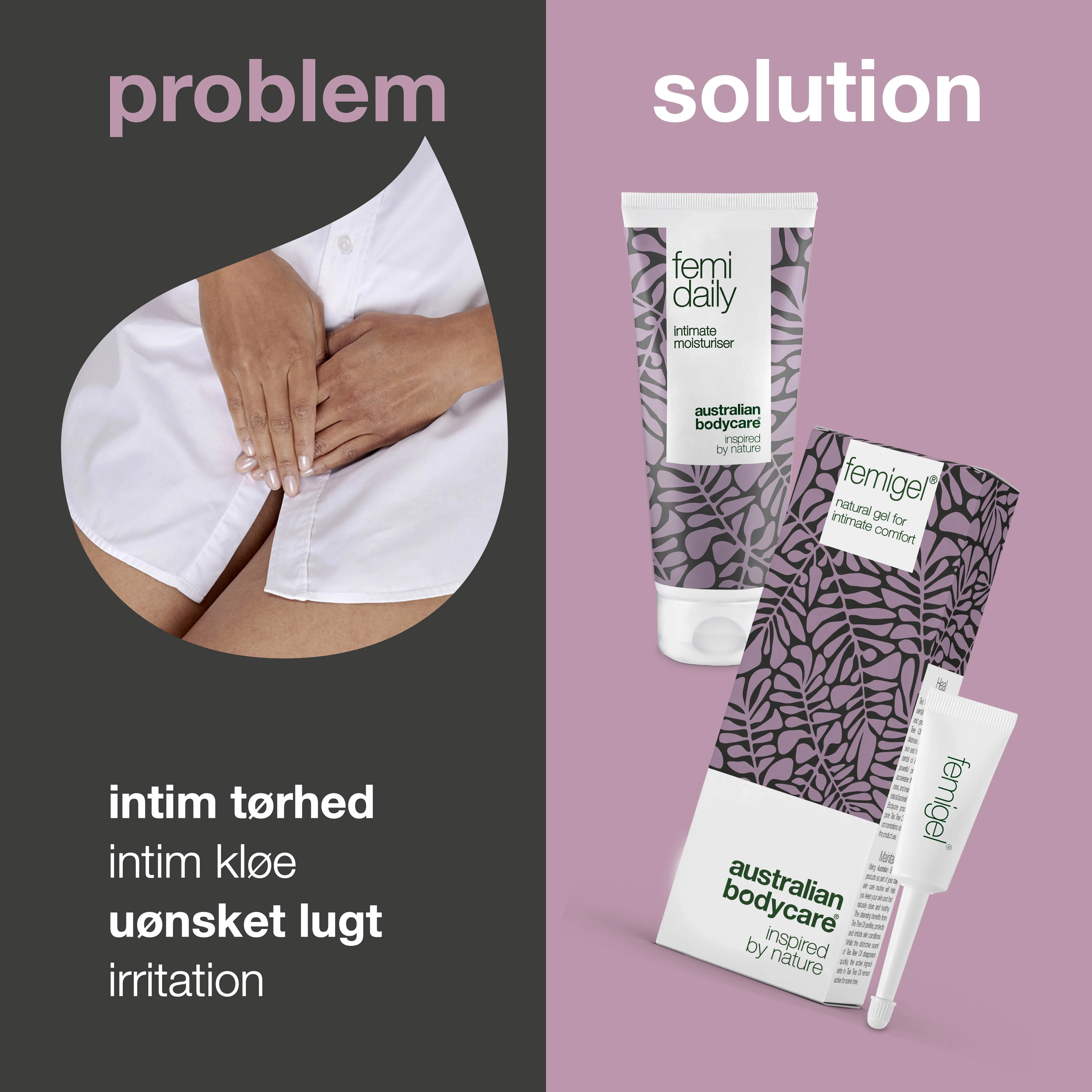 2 intimpleje produkter mod tørhed, lugt & kløe — Intimprodukter mod svie, kløe og intim irritation - Image 2