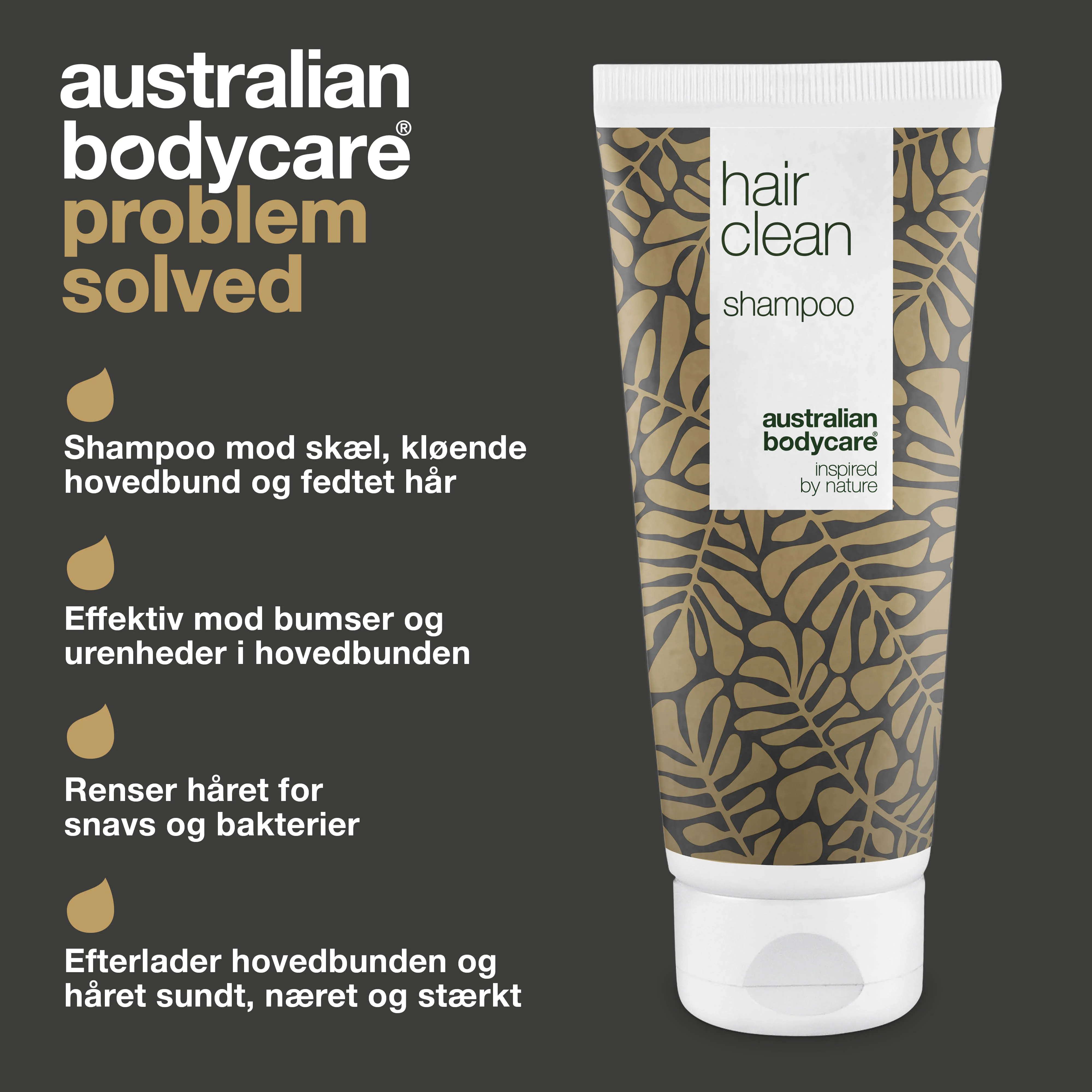 Tea Tree shampoo til skæl og tør hovedbund — Shampoo mod Skæl, kløende hovedbund og fedtet hår - Image 3