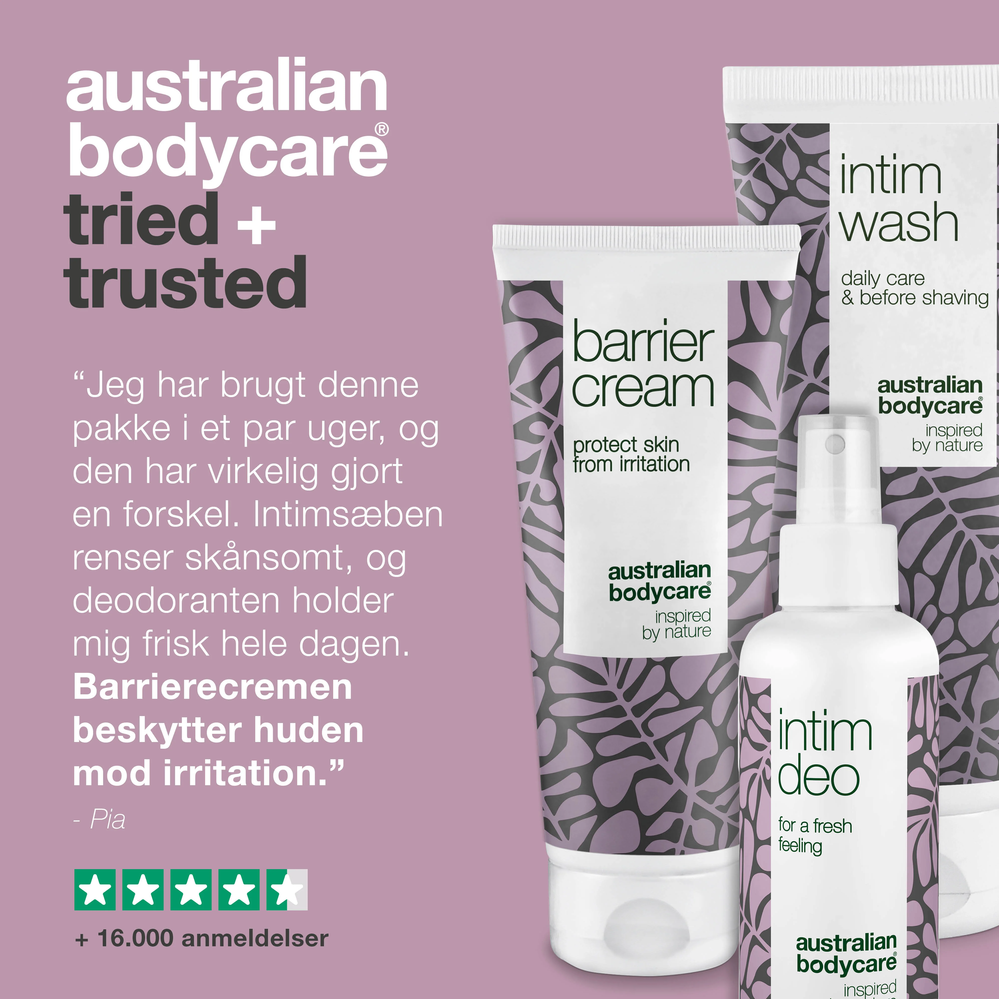 Pakke til pleje ved inkontinens — 3 produkter til at minimere lugt fra underlivet ved inkontinens - Image 5