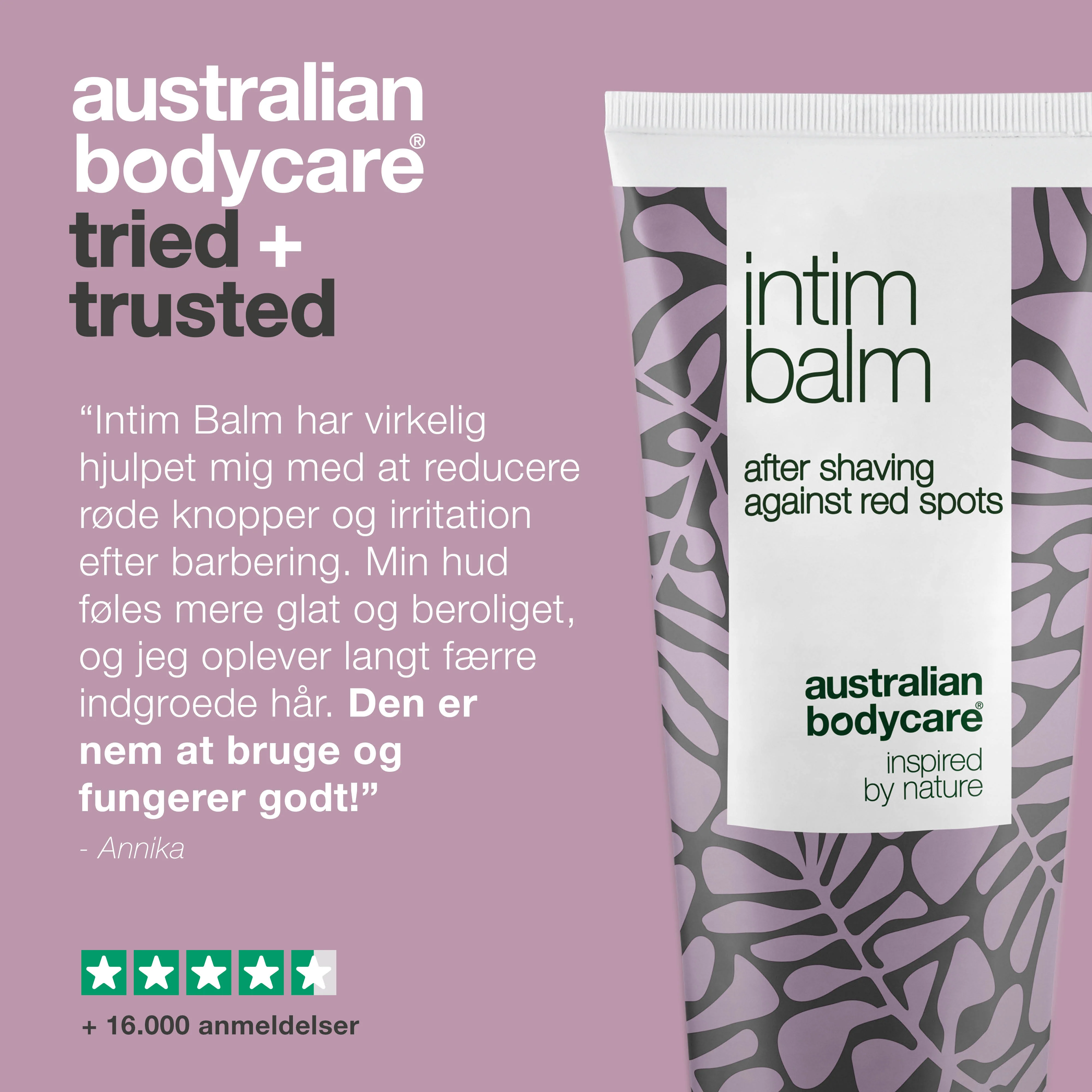 Intim Balm aftershave mod barberknopper — Aftershave mod røde knopper og indgroede hår efter intimbarbering - Image 5