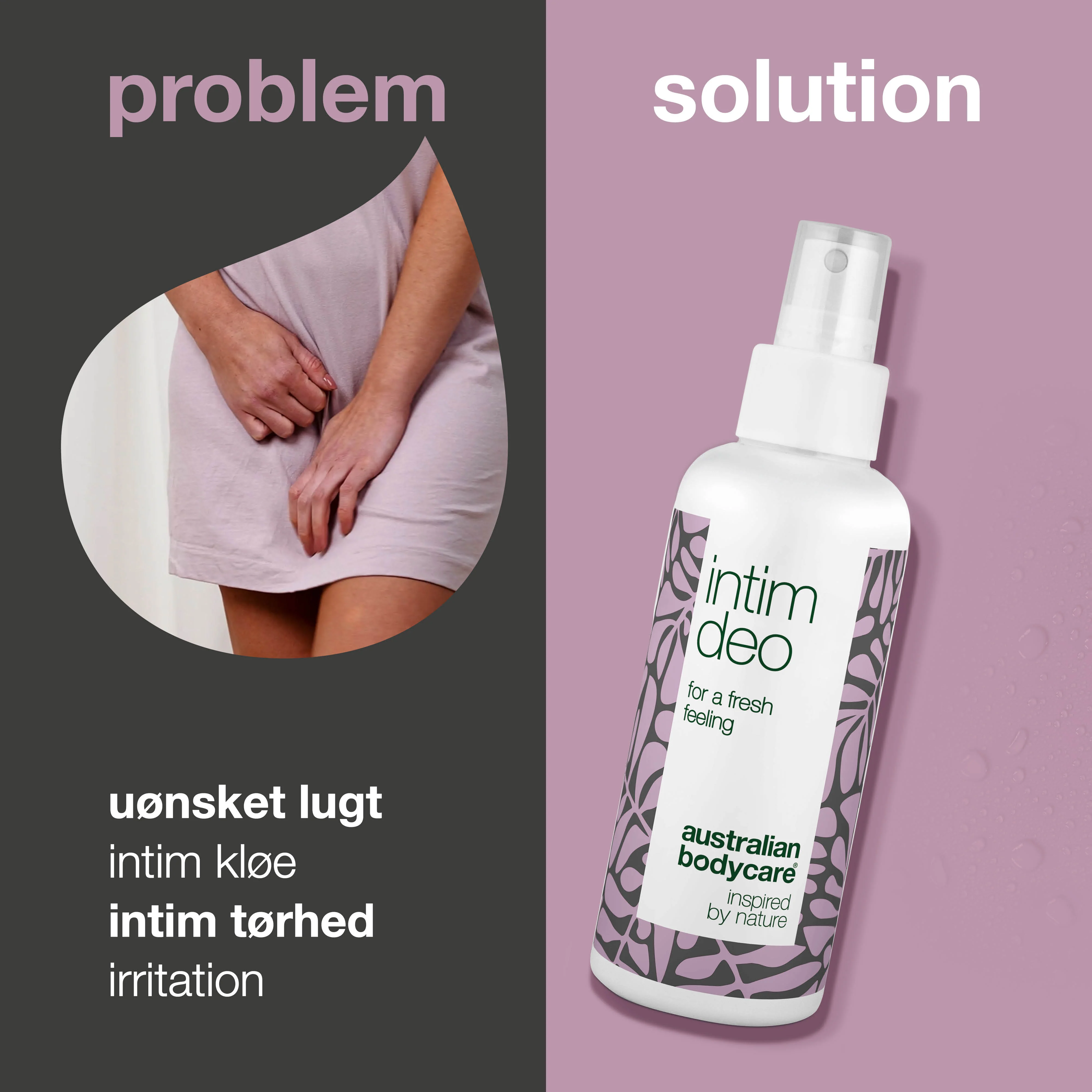 Intim Deo mod uønsket lugt — Intim deodorant modvirker lugt fra underliv og irritation i intimområdet - Image 2