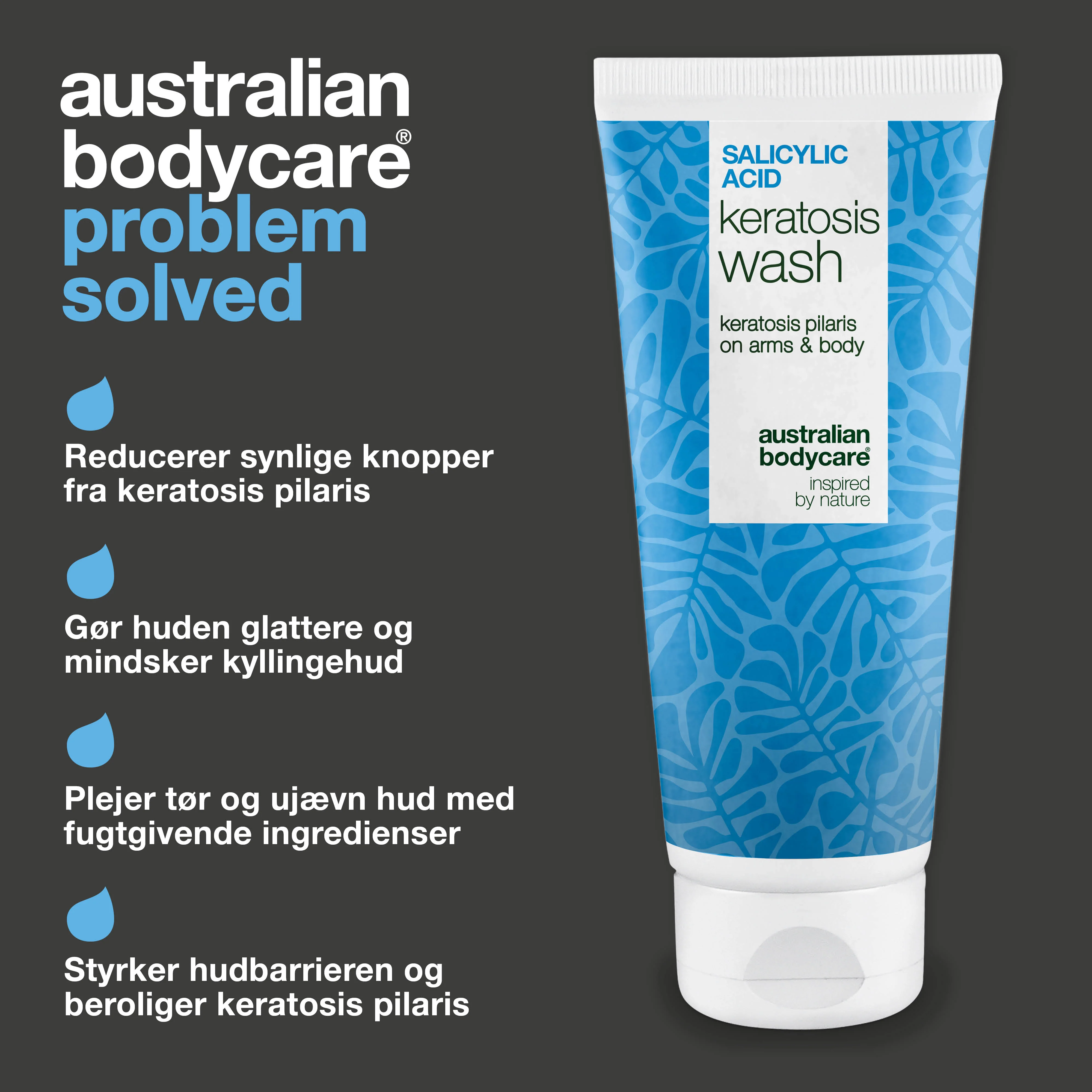 Keratosis Pilaris Body Wash – mod ru hud og små knopper — Keratosis Pilaris Body Wash mod ru hud og knopper fra keratosis pilaris. Med salicylsyre, niacinamid og glycerin for glattere hud. - Image 3