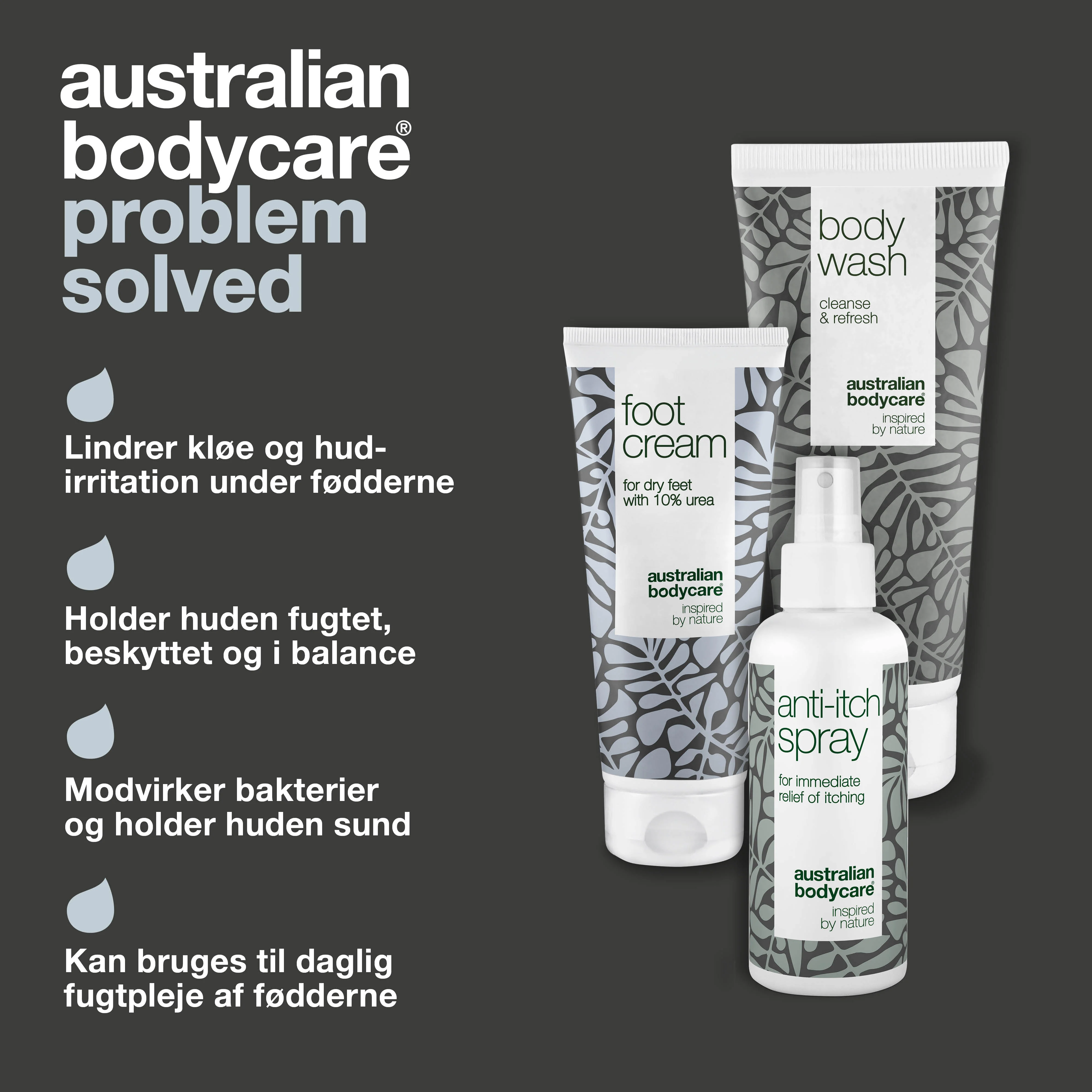 3 produkter til kløe under fødderne — Pakke til daglig pleje ved kløende fødder - Image 3