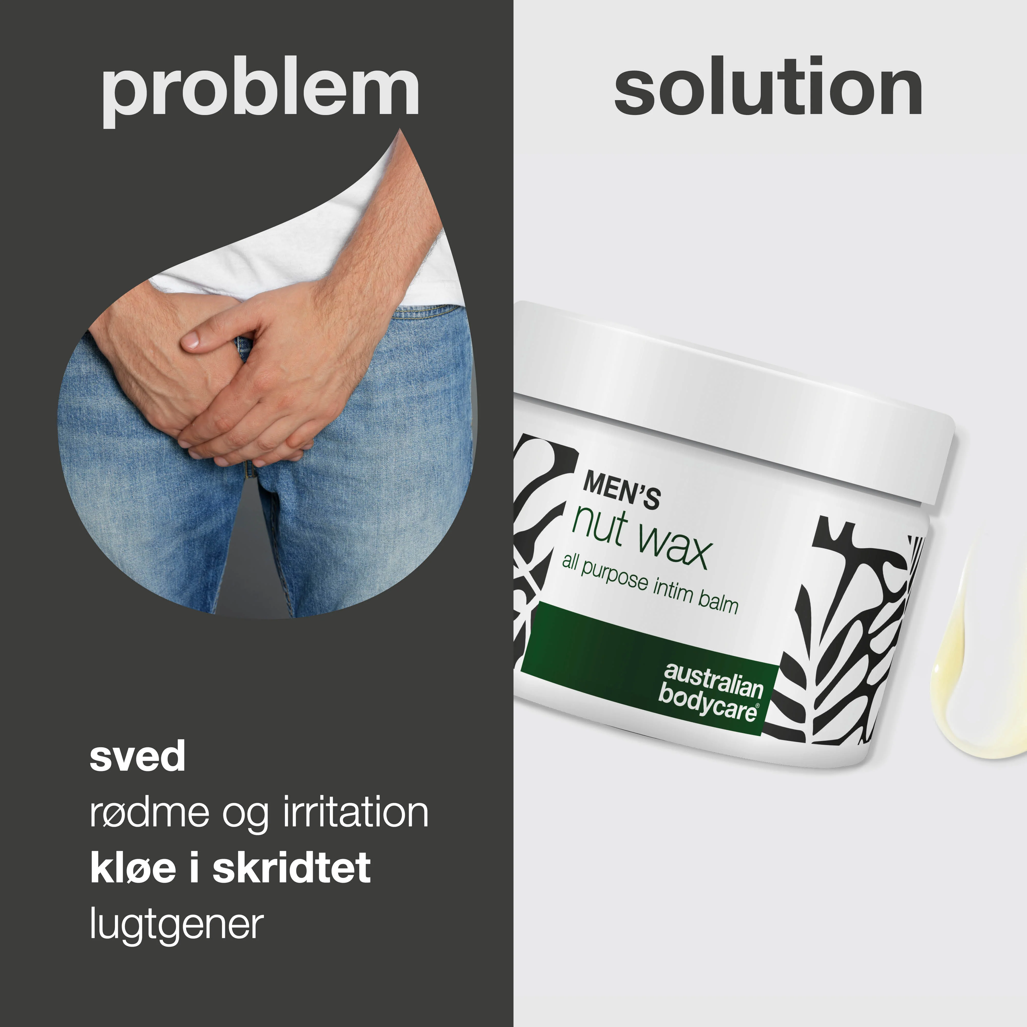 Klunke Voks – mod sved, friktion og lugt i intimområdet — Klunke Voks mod sved, lugt og kløe i skridtet. Blødgør og beskytter med sheasmør, squalane og beroligende bisabolol. - Image 2