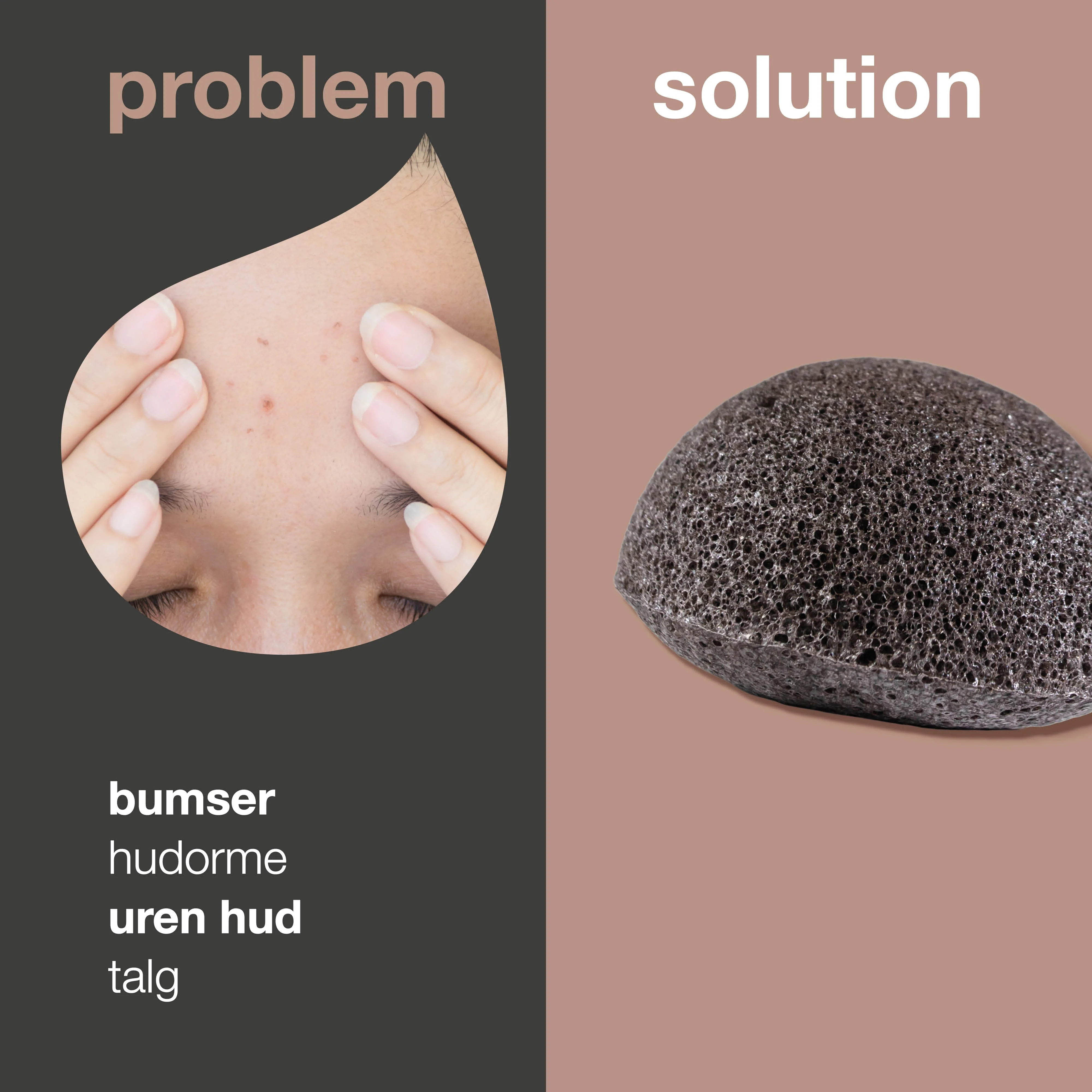 Konjac svamp mod uren hud — Konjac Sponge til narturlig eksfoliering af bumser og hudorme - Image 2