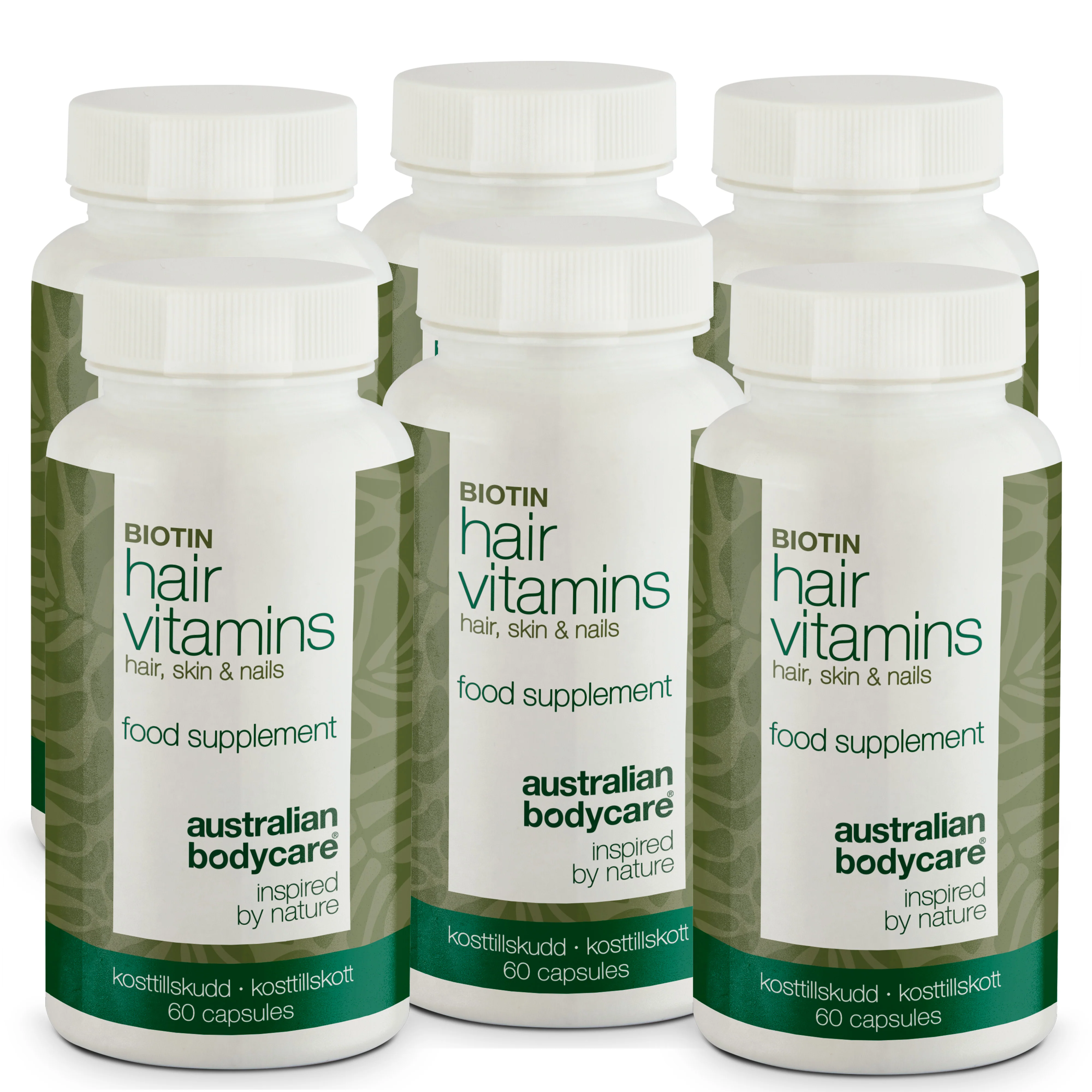 Hårvitaminer med Biotin — Vitaminer med højt indhold af biotin, som bidrager til at vedligeholde et normalt hår. - Image 9