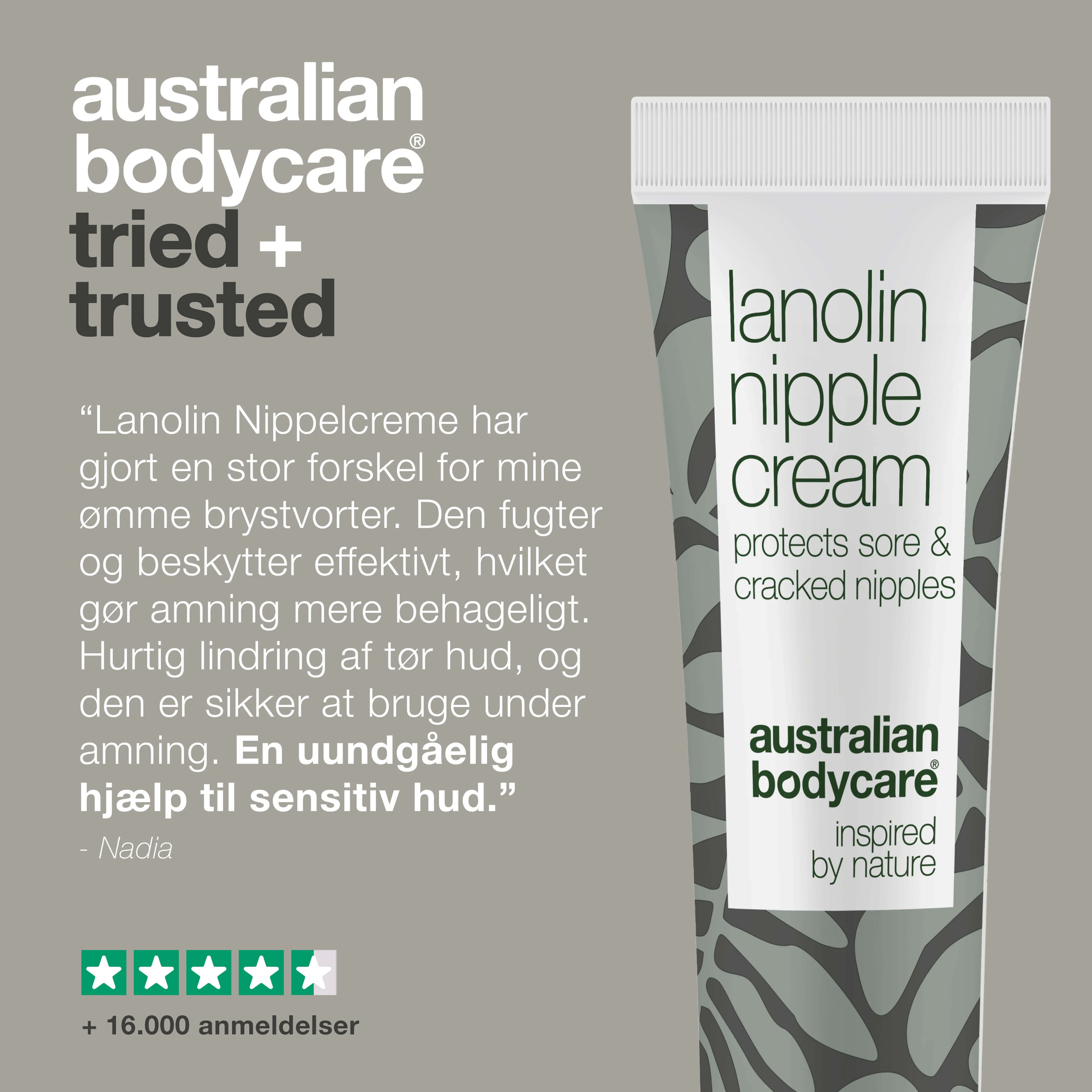 Lanolin Nippelcreme til tørre og ømme brystvorter — Fugtgivende lanolincreme til pleje af tørre brystvorter. Perfekt til amning. - Image 5