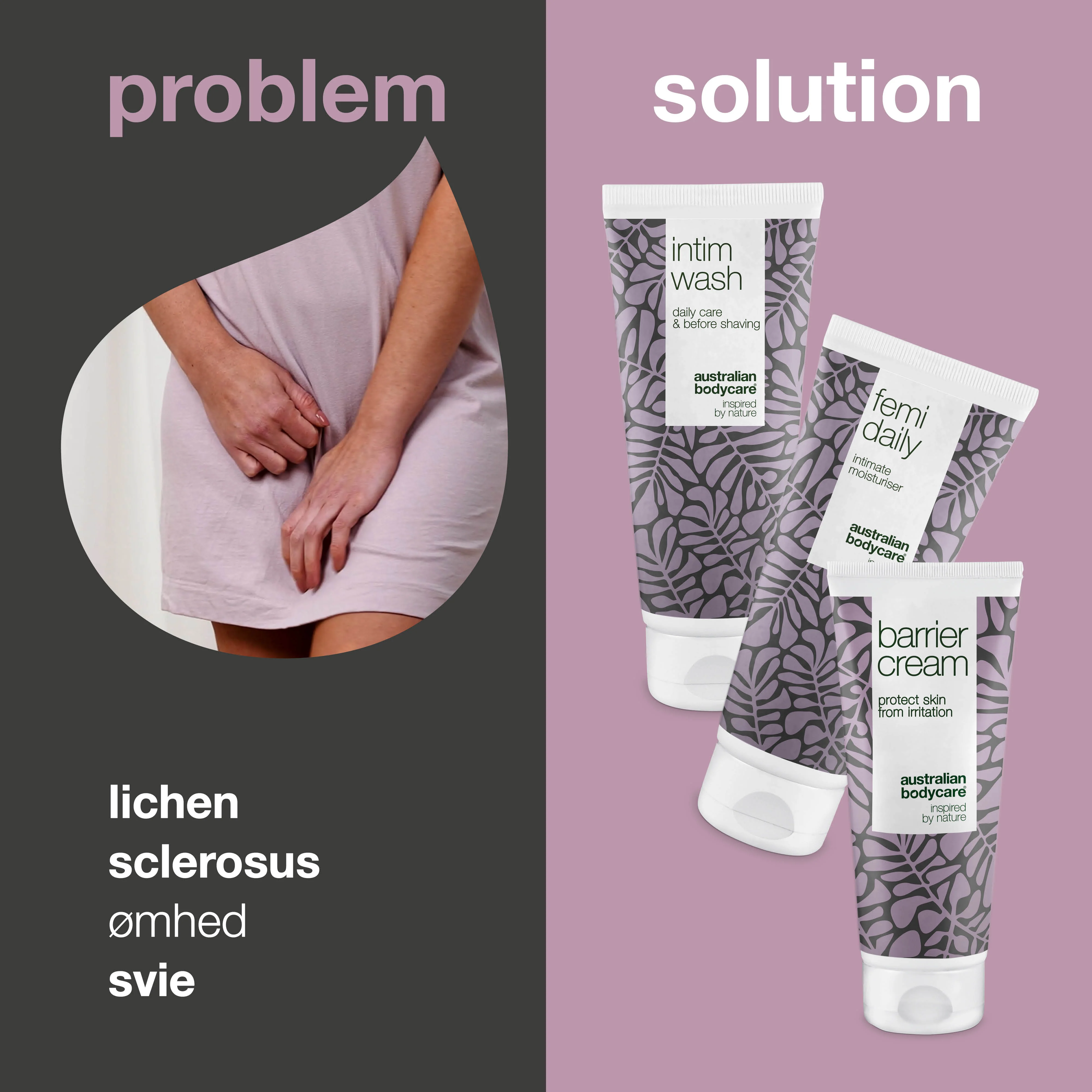 3-pak til pleje ved Lichen Sclerosus — Beroligende intimprodukter plejer og beskytter ved kløe og ømhed - Image 2