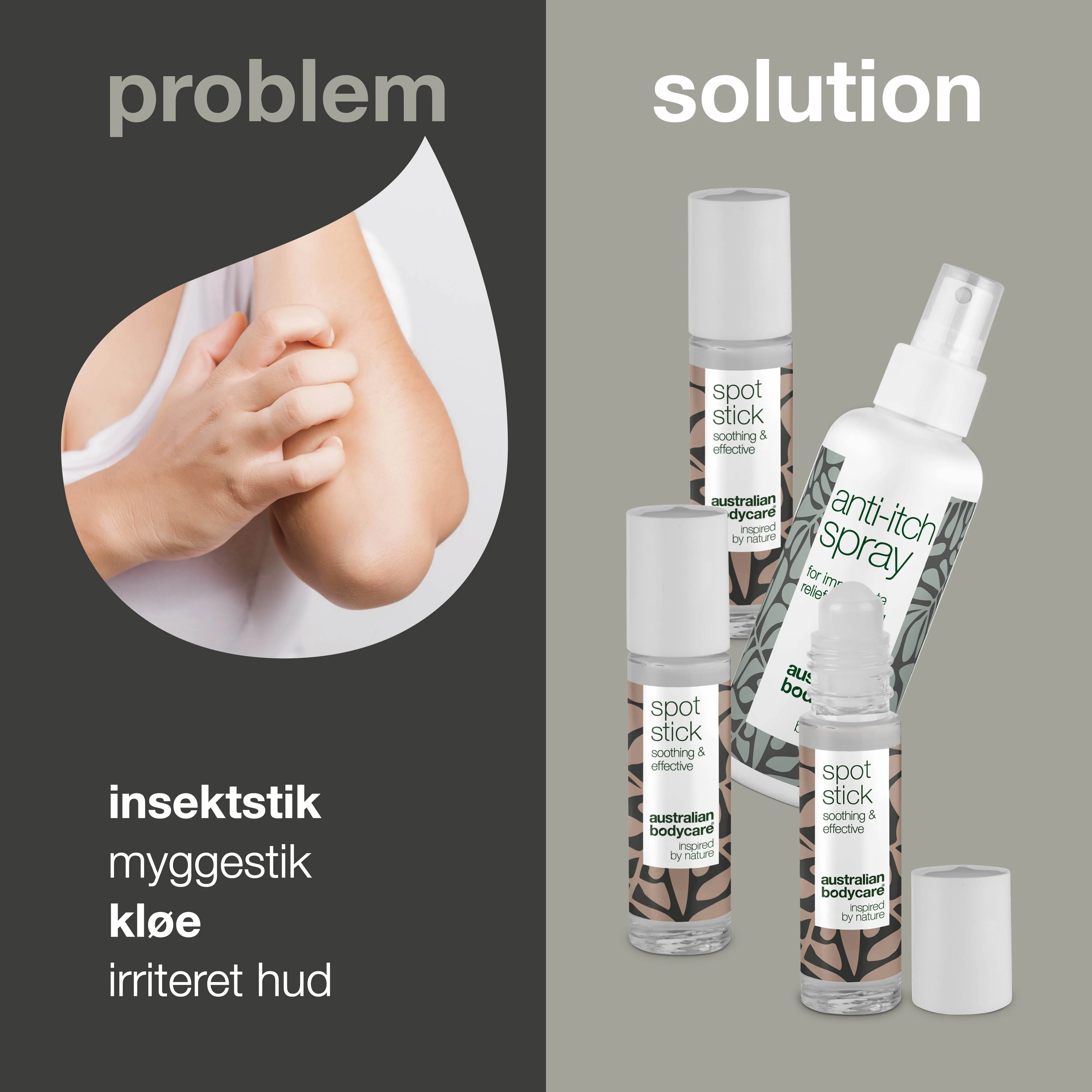 4-pak til pleje ved myggestik og insektbid — 4 beroligende produkter til at lindre irritation fra insektstik - Image 2
