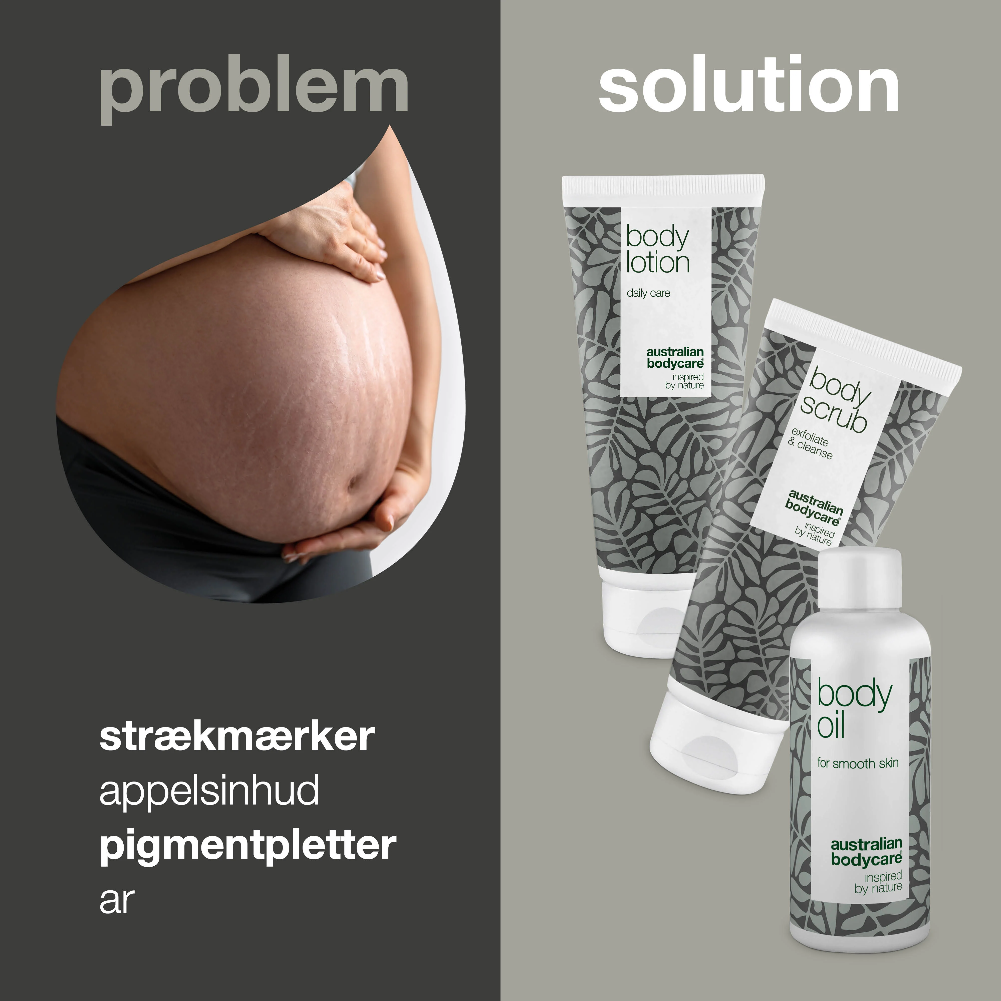 3-pak til strækmærker — 3 produkter til at reducere synligheden af strækmærker og ar - Image 2
