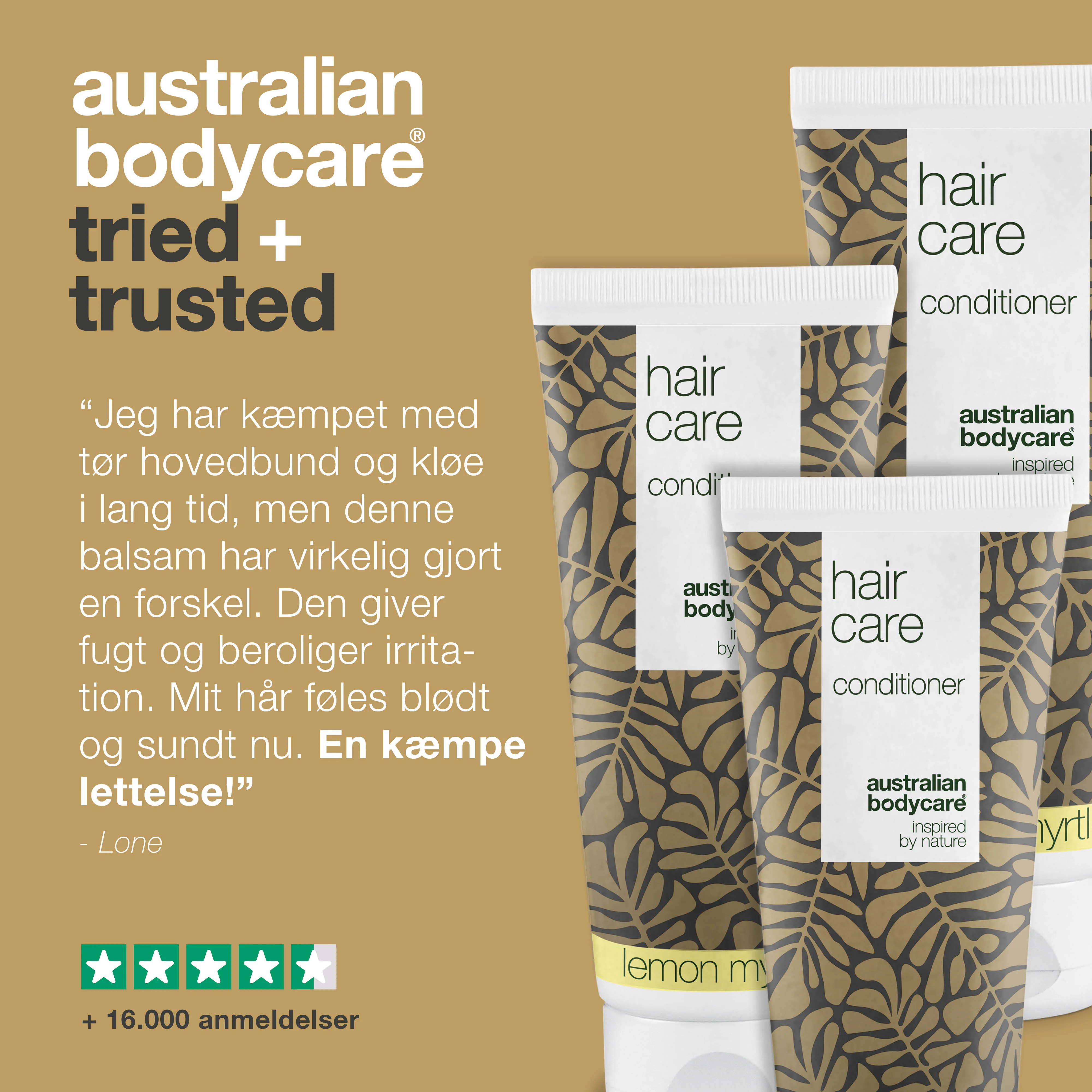 3 for 2 balsam 200 ml - pakketilbud — Pakketilbud med conditioners (200 ml): Tea Tree Oil & Lemon Myrtle - Image 5