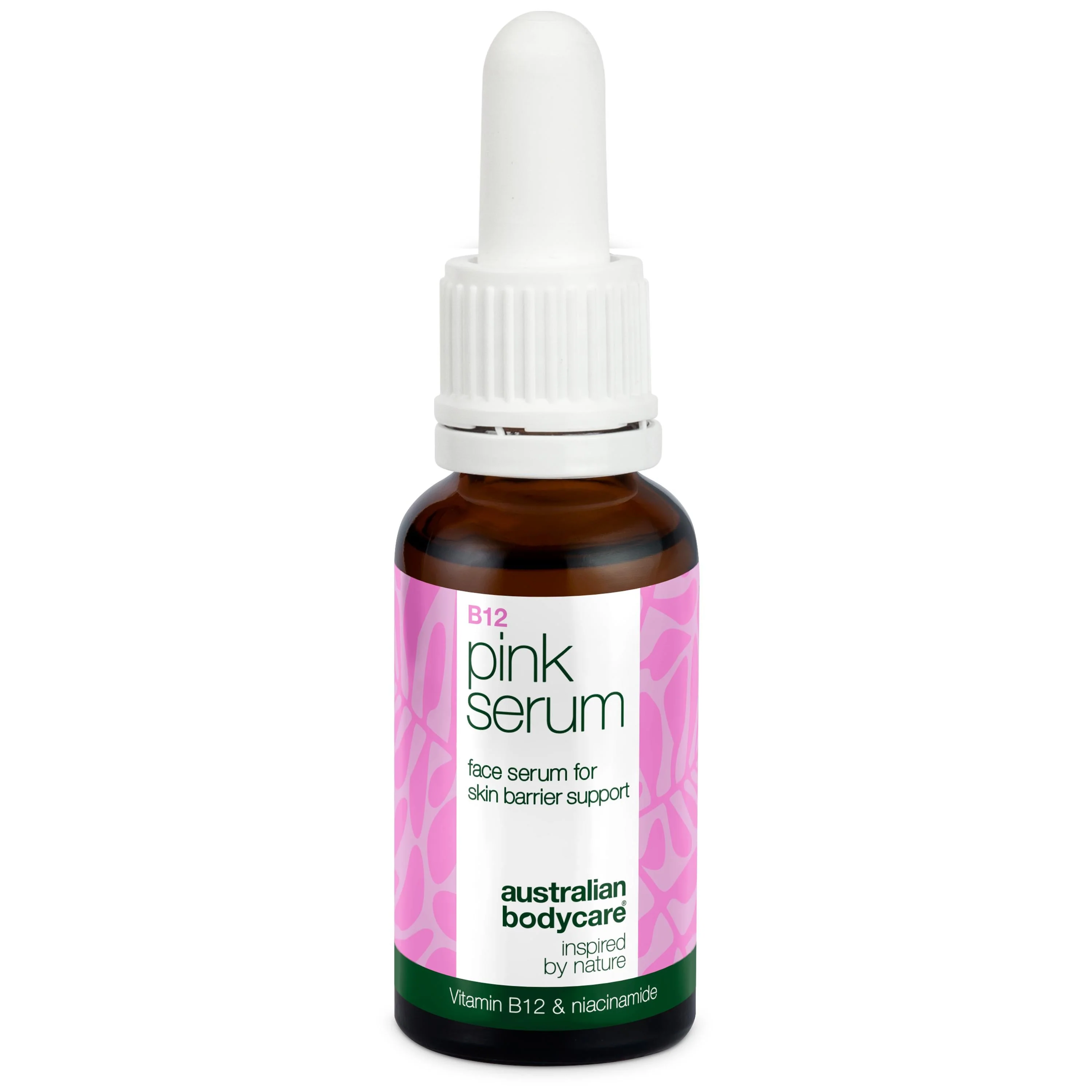 Vitamin B12 Pink Serum – Reducerer rødme og giver sund glød — B12 Pink Serum styrker hudbarrieren, reducerer rødme og aldringstegn. For en blød og strålende hud.