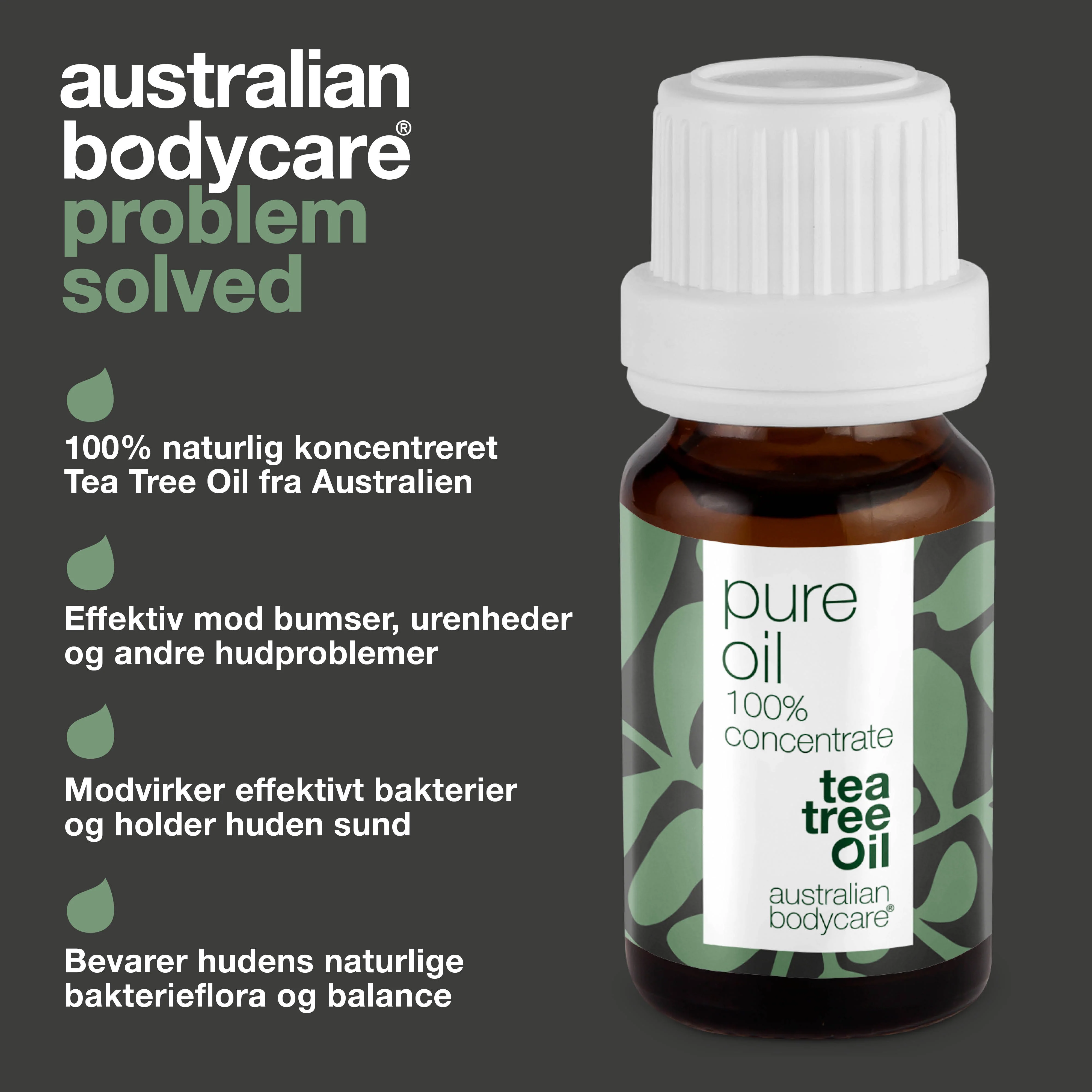 Koncentreret Tea Tree Oil til hudproblemer — 100% naturlig og ufortyndet Tea Tree Oil fra Australien - Image 3