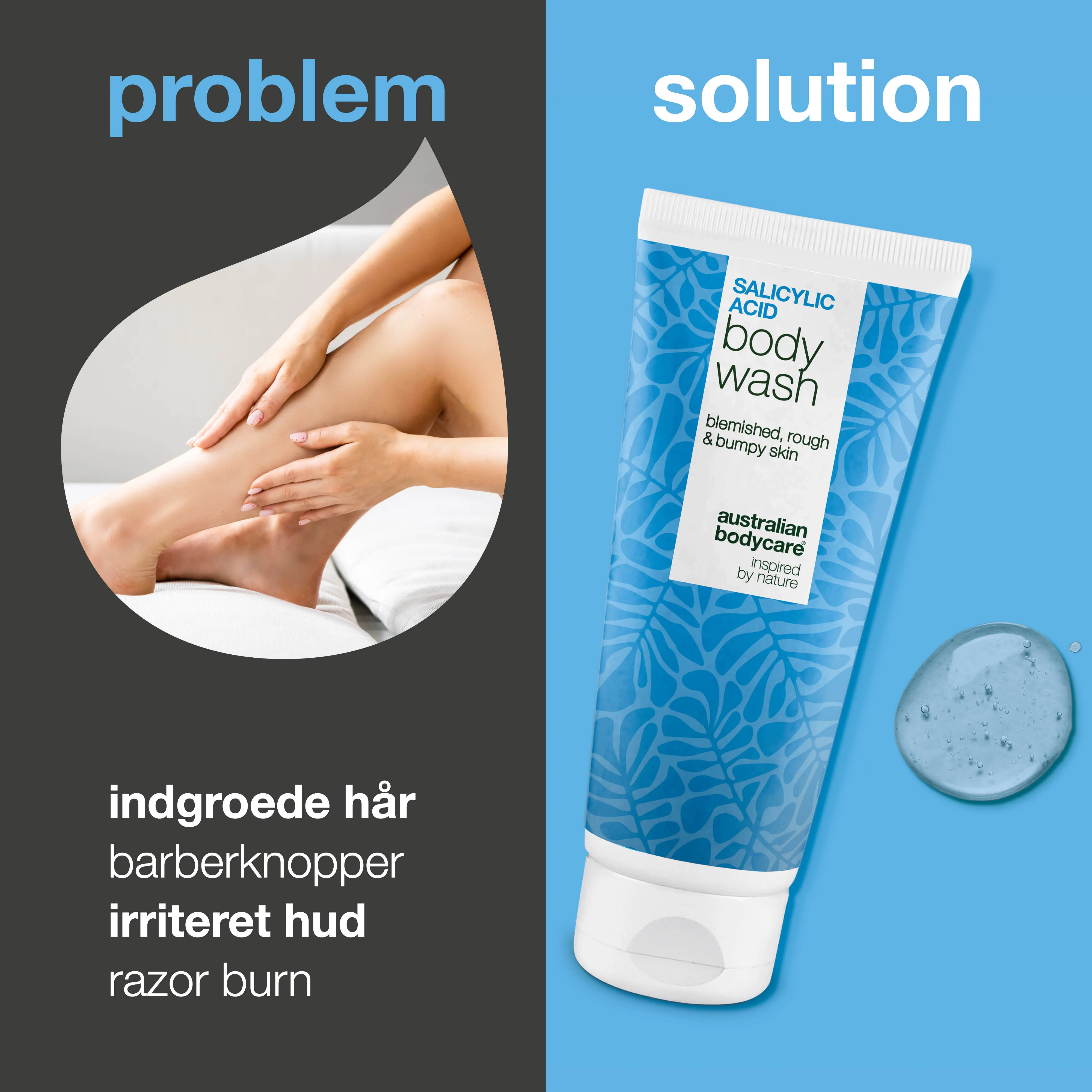 Salicylsyre Shave Wash mod barberknopper og irritation — Salicylsyre Shave Wash mod indgroede hår og irritation. Indeholder salicylsyre (BHA), niacinamid og zink PCA. - Image 2
