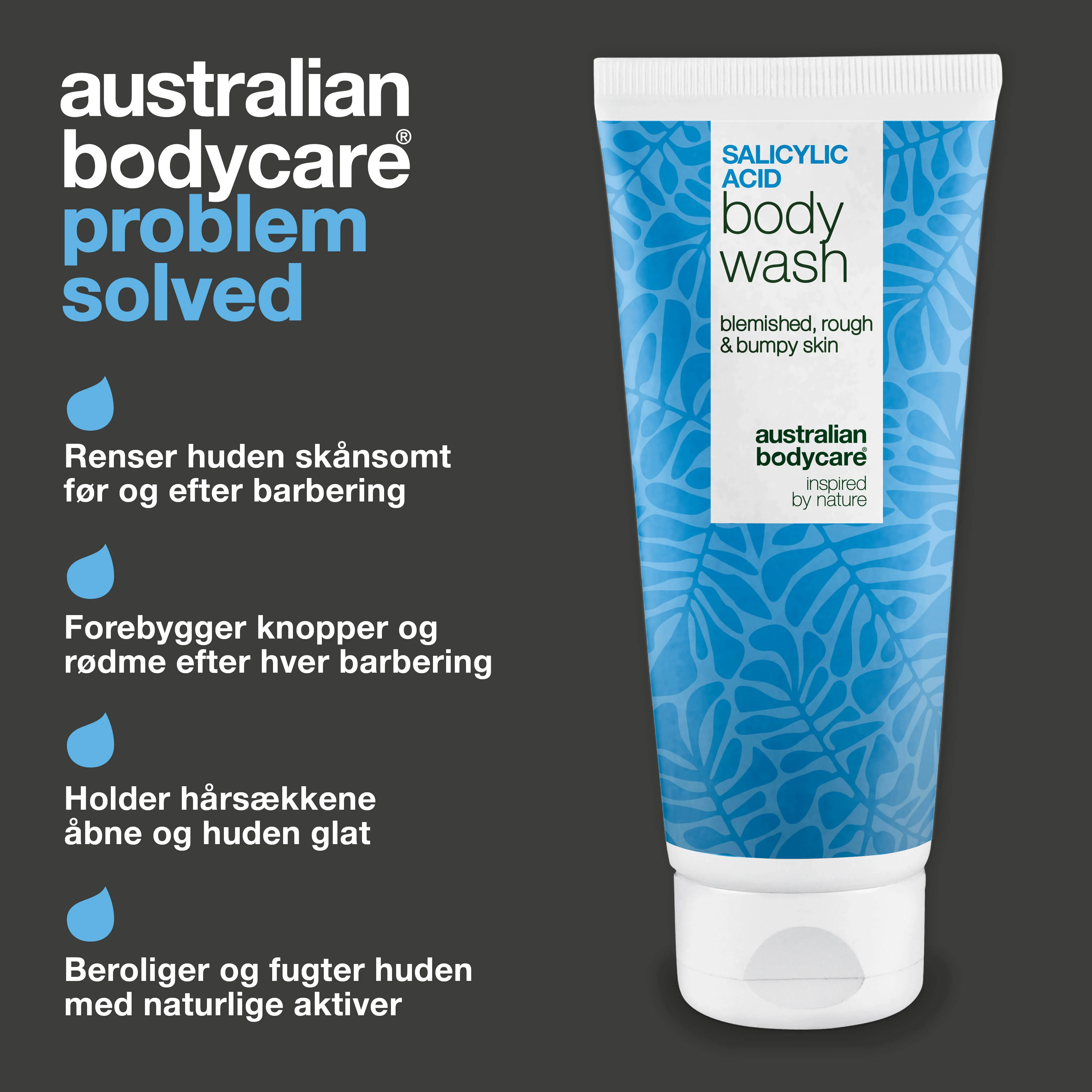 Salicylsyre Shave Wash mod barberknopper og irritation — Salicylsyre Shave Wash mod indgroede hår og irritation. Indeholder salicylsyre (BHA), niacinamid og zink PCA. - Image 3