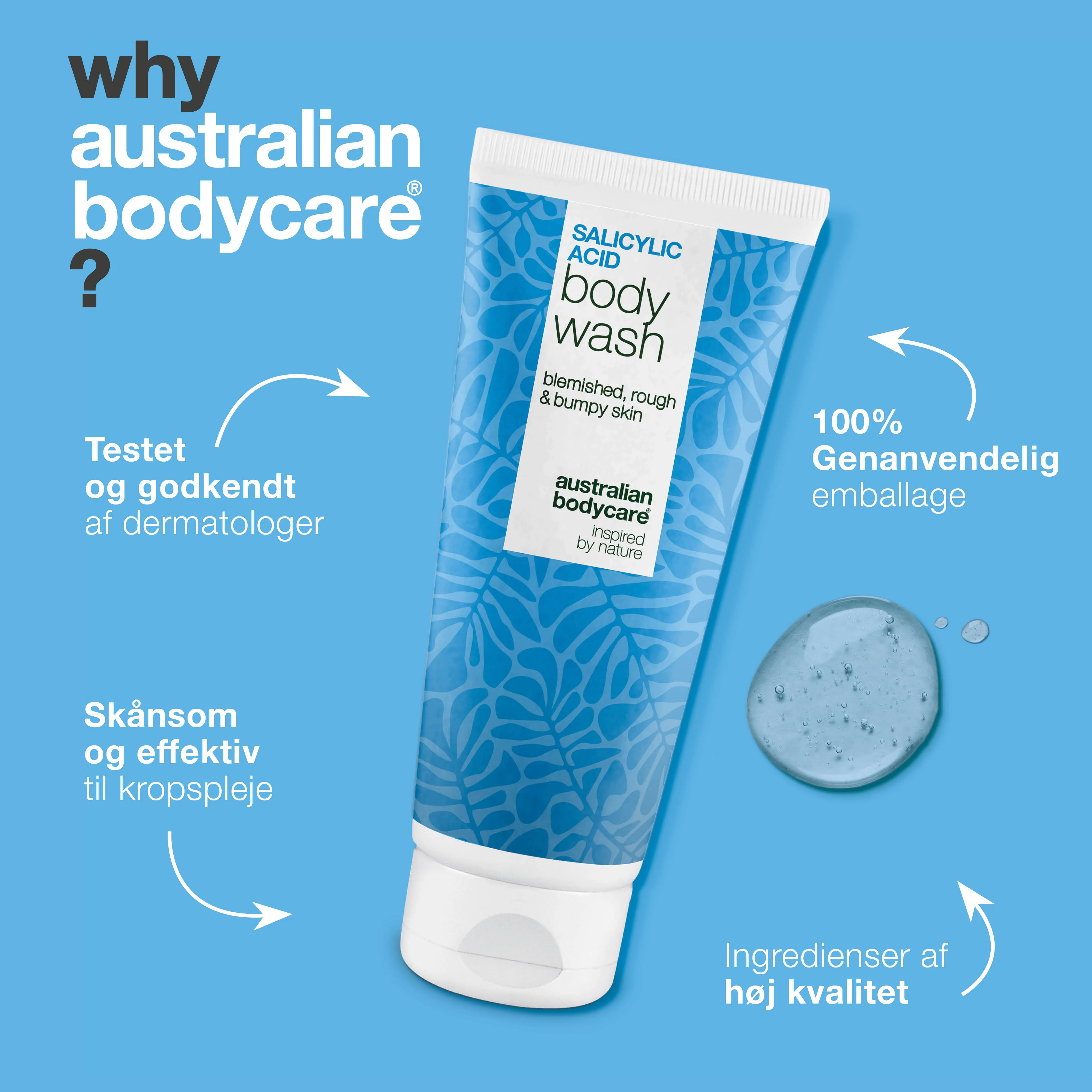 Salicylsyre Shave Wash mod barberknopper og irritation — Salicylsyre Shave Wash mod indgroede hår og irritation. Indeholder salicylsyre (BHA), niacinamid og zink PCA. - Image 4