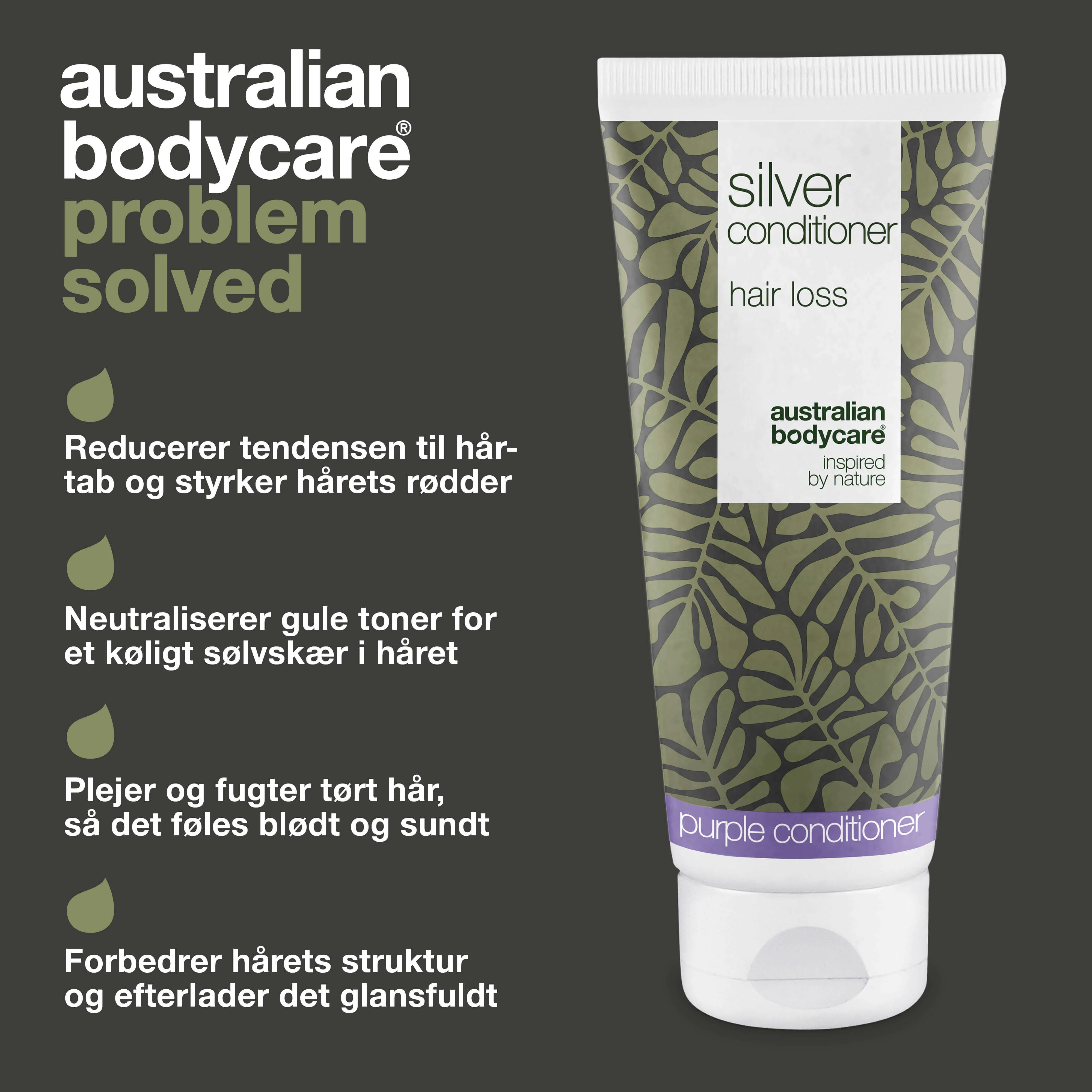 Balsam til gråt og blondt hår – Reducerer hårtab — Plej gråt og blondt hår med Silver Conditioner. Reducerer hårtab, neutraliserer gule toner og efterlader håret blødt og skinnende. - Image 3