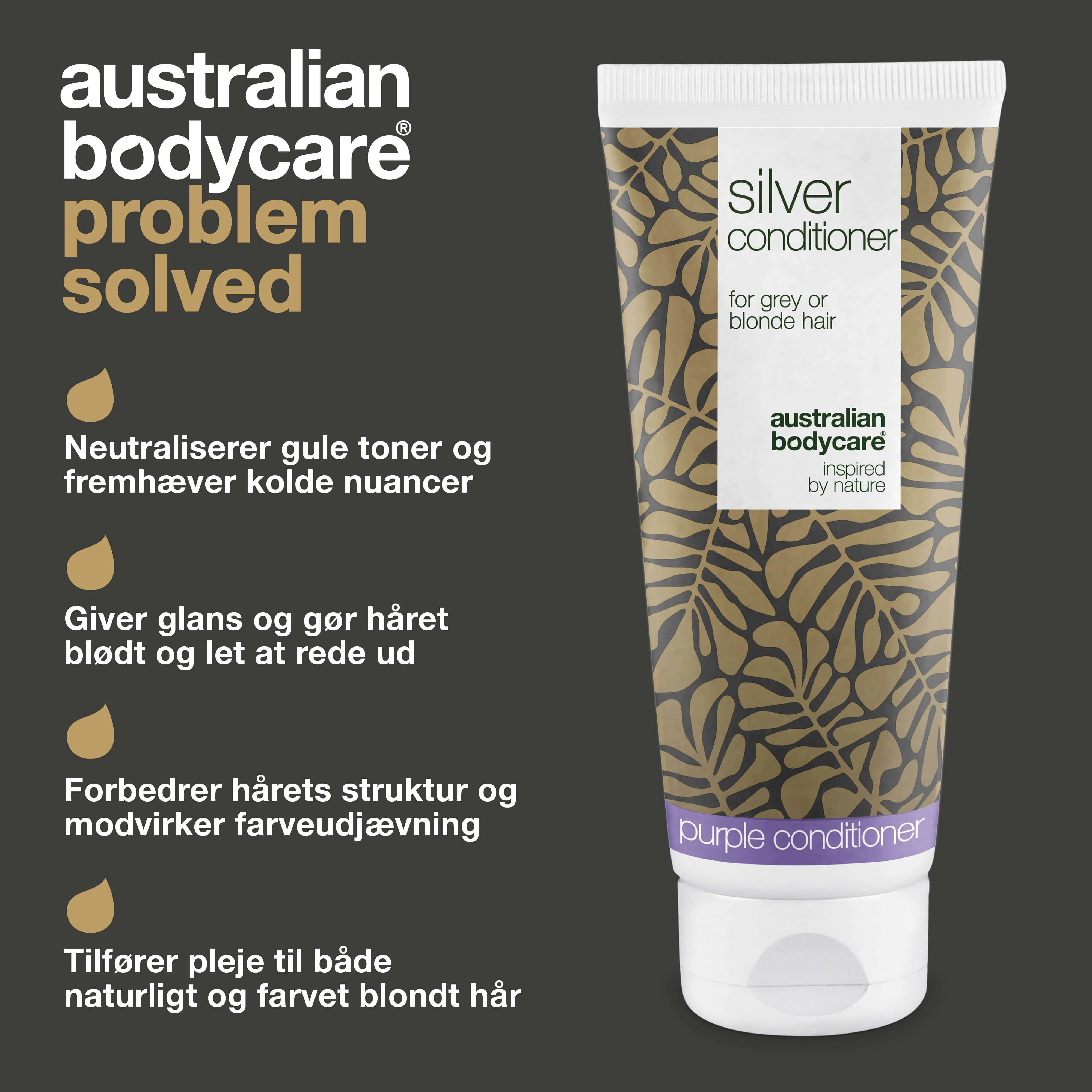 Silver Conditioner til gråt og blondt hår mod gule toner — Balsam med violette pigmenter fjerner gule toner og fremhæver kolde nuancer. Giver glans og styrker håret. Til både naturligt og farvet hår. - Image 3
