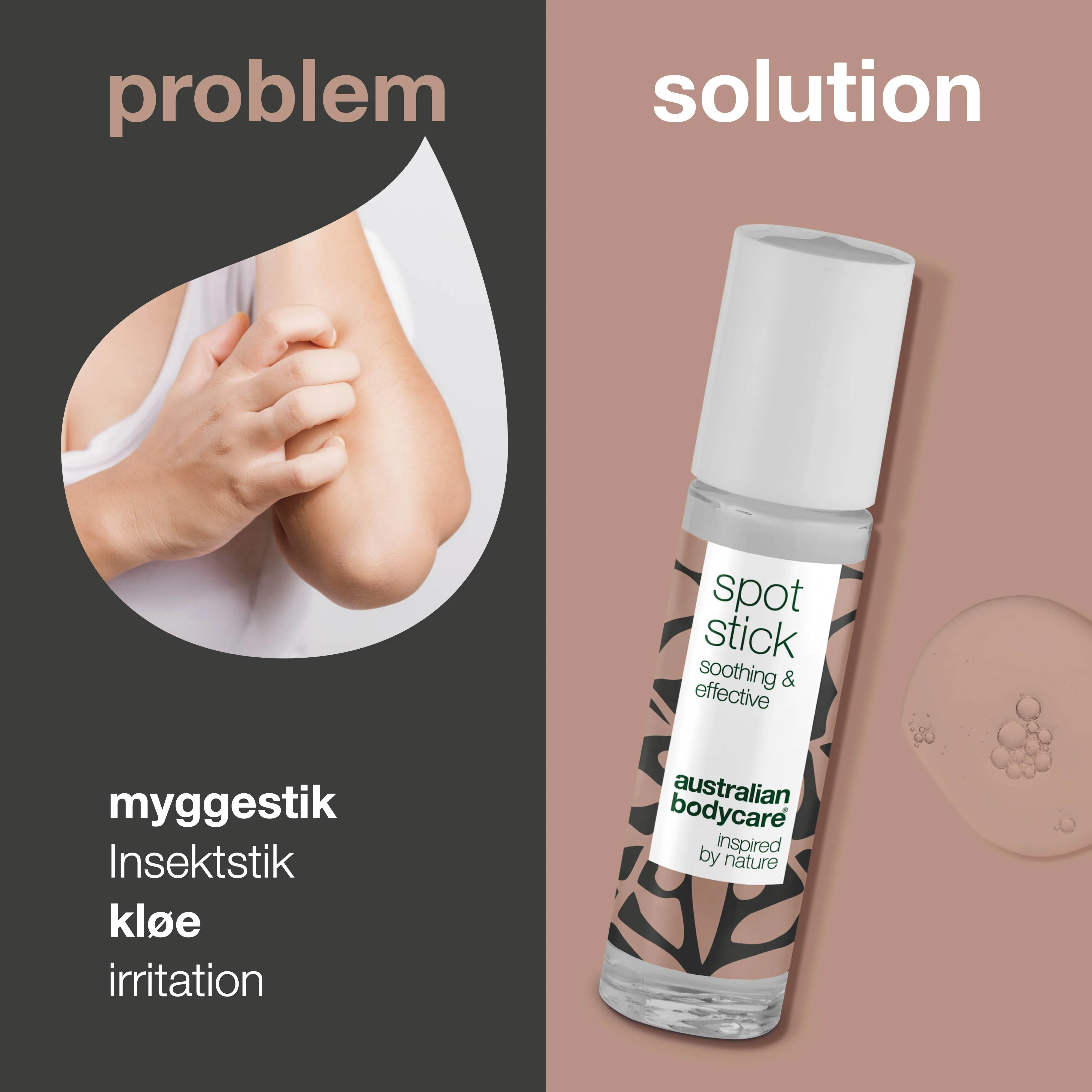 Stift til myggestik — Kløestillende stick mod bakterier og irritation ved insektbid - Image 2