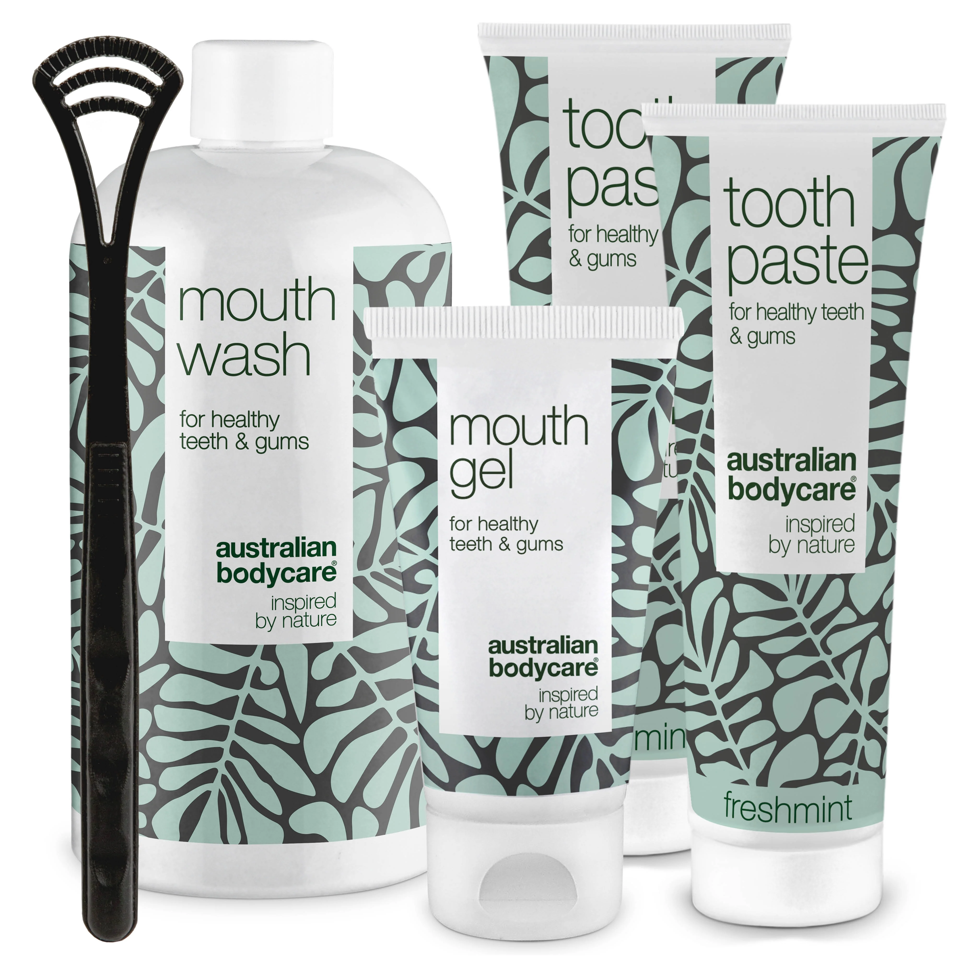 Start kit - 5 mundprodukter — Startpakke til god mundhygiejne og pleje ved paradentose og dårlig ånde