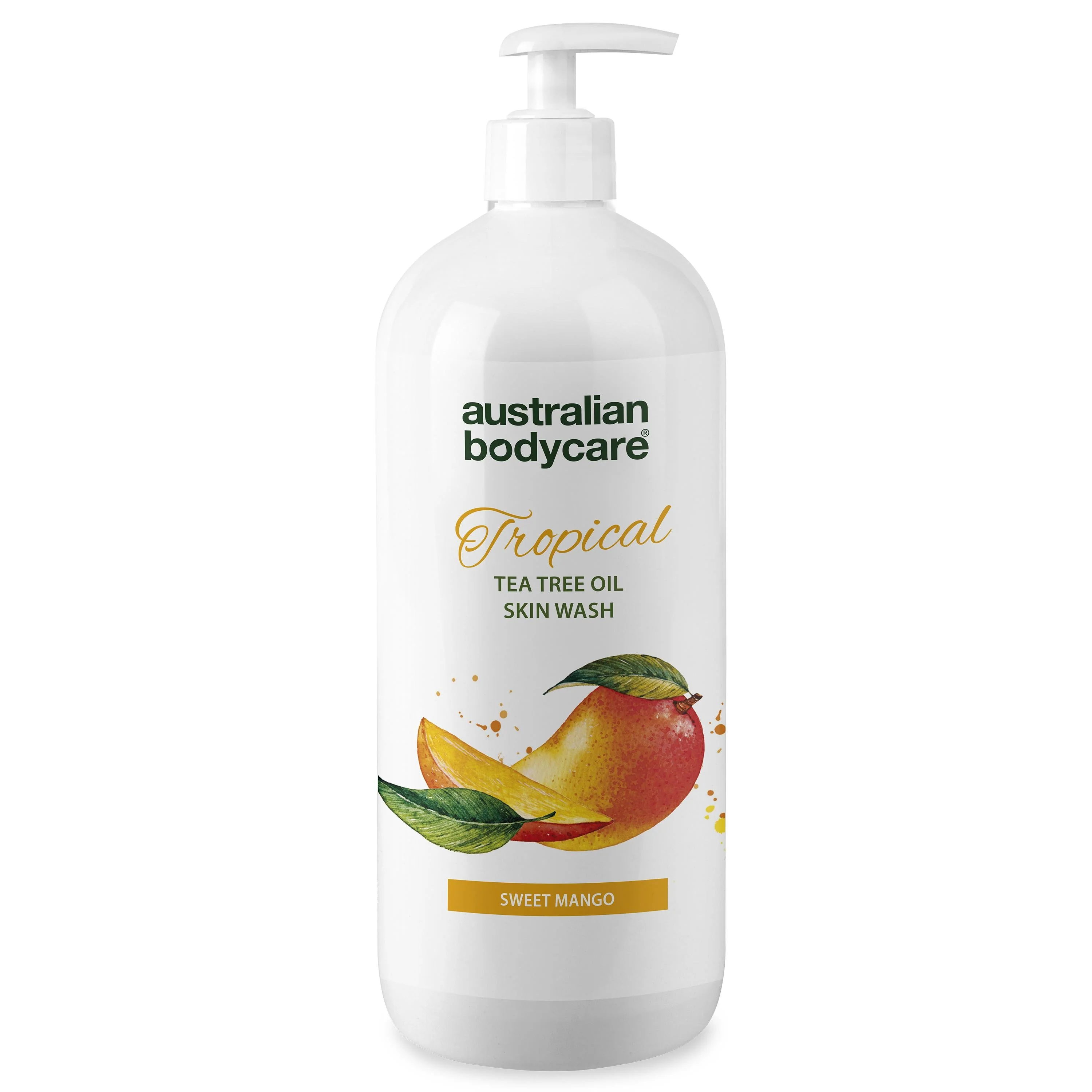 Professionel Tropical Skin Wash med mango — Body Wash med Tea Tree Oil og mango for ren og problemfri hud - Image 8