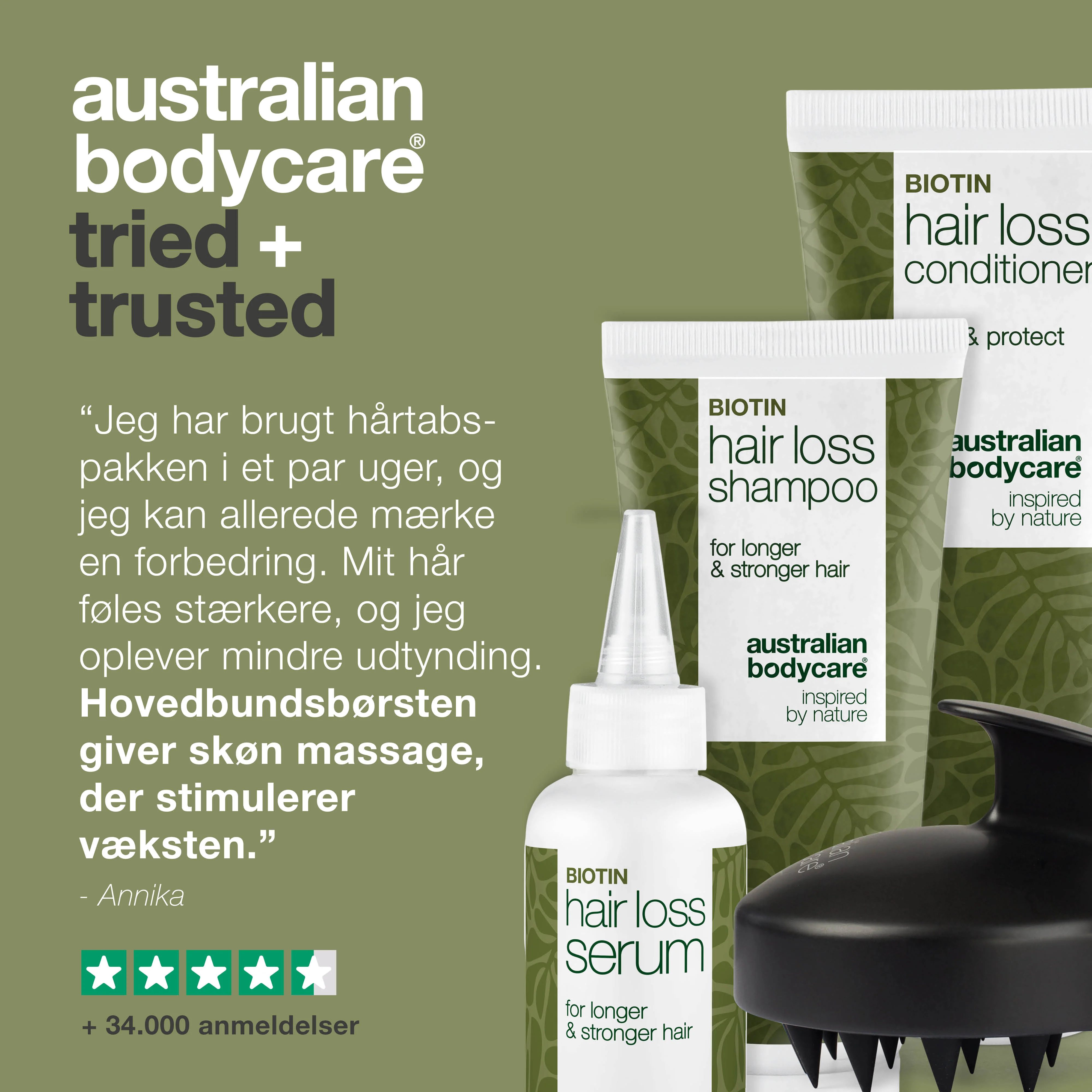 Den ultimative hårtabspakke — 4 produkter ved hårtab, udtynding og beskadiget hår - Image 5