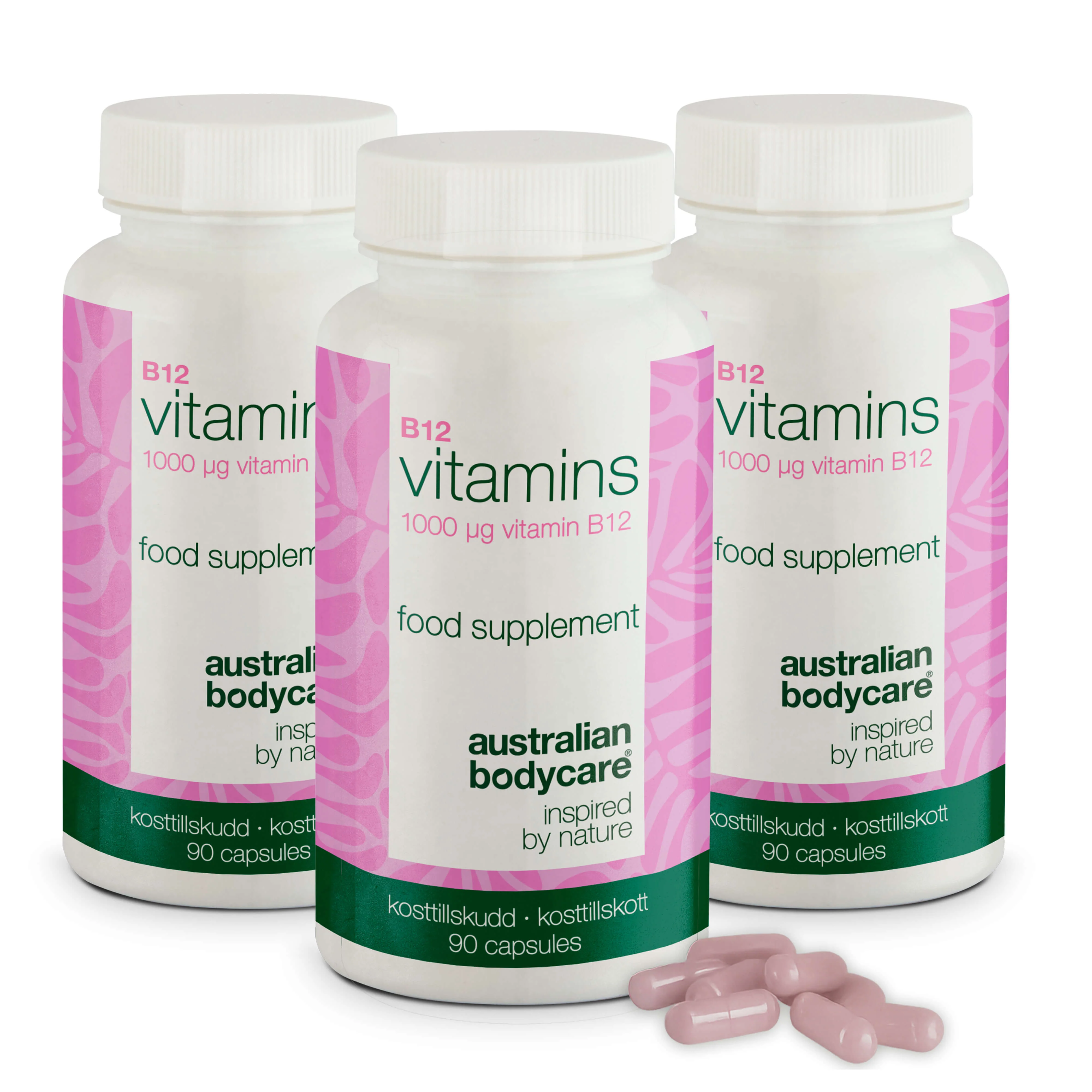B12 Vitamin Kosttilskud – 90 veganske kapsler à 1000 µg — Vitamin B12 i høj dosis – 1000 µg pr. kapsel. 90 stk. kosttilskud velegnet til veganere. 90 Dages forbrug. - Image 10