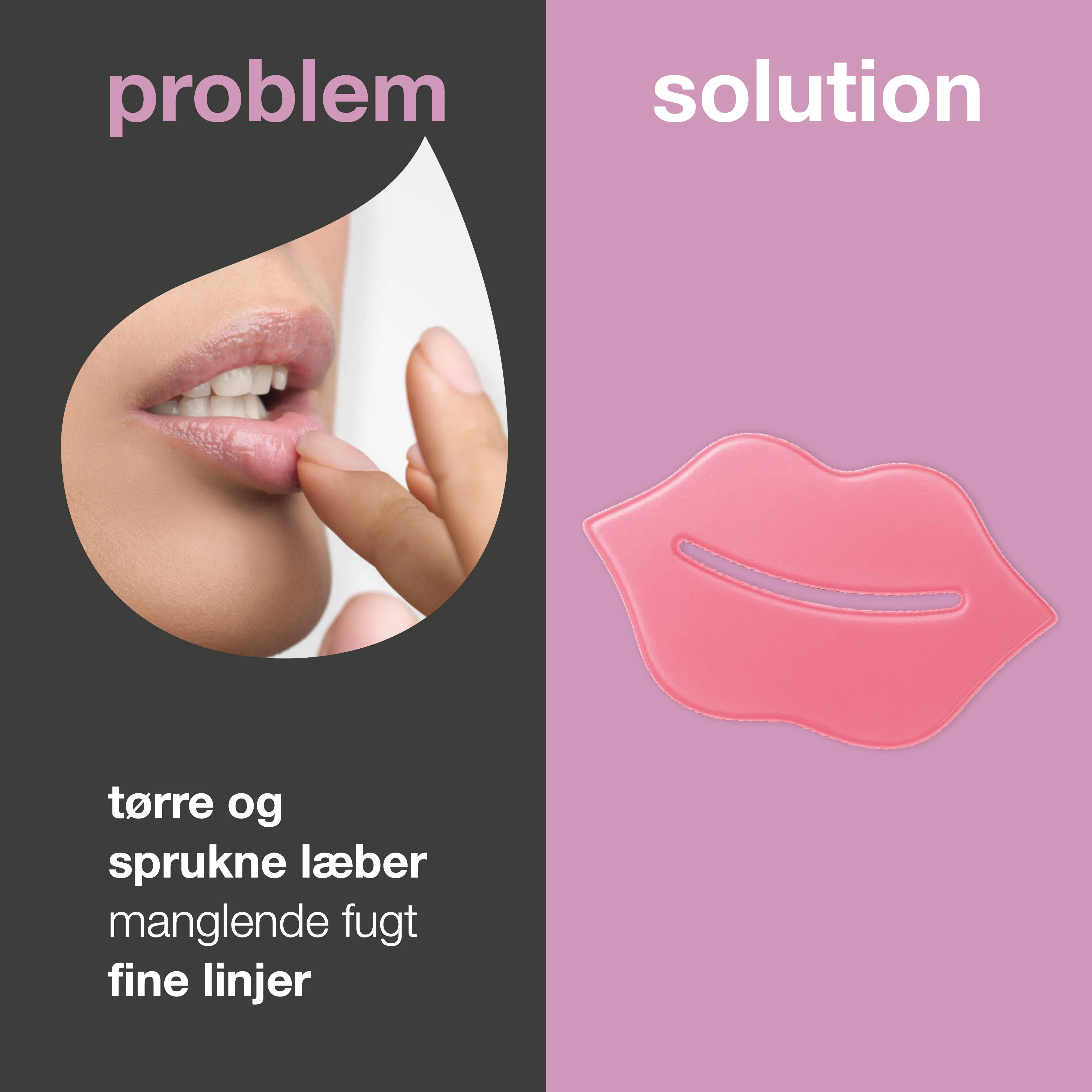 Læbemaske mod tørre læber og fine linjer – med B12 — Læbemaske mod tørhed og linjer. Giver fugt og fylde til læberne. Med B12-vitamin, kollagen og hyaluronsyre. - Image 2